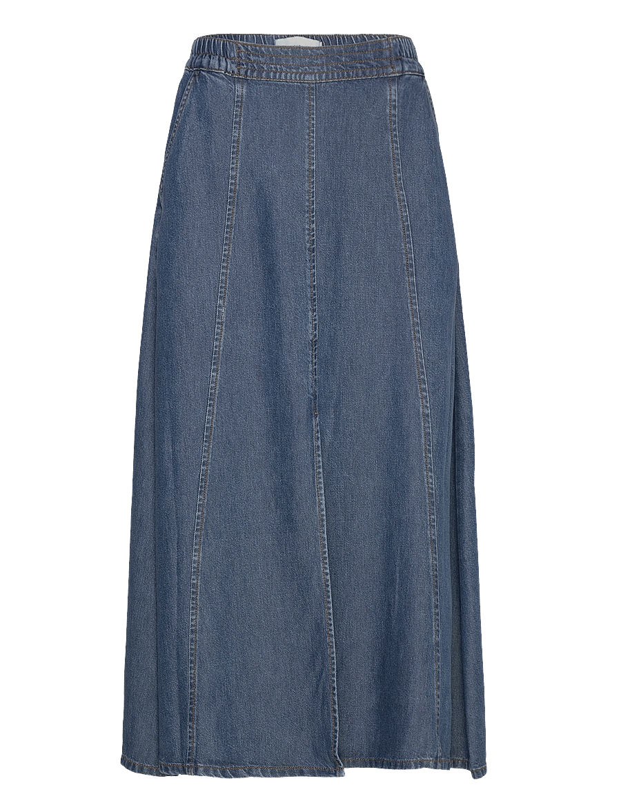 FREE/QUENT - FQMILO-SKIRT - denim skirts - medium blue denim - 1