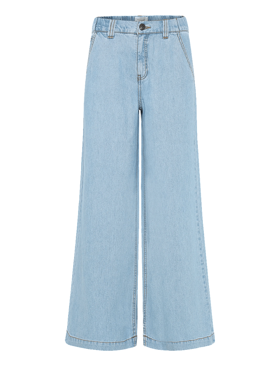 FREE/QUENT - FQMILO-PANTS - light blue denim - 0
