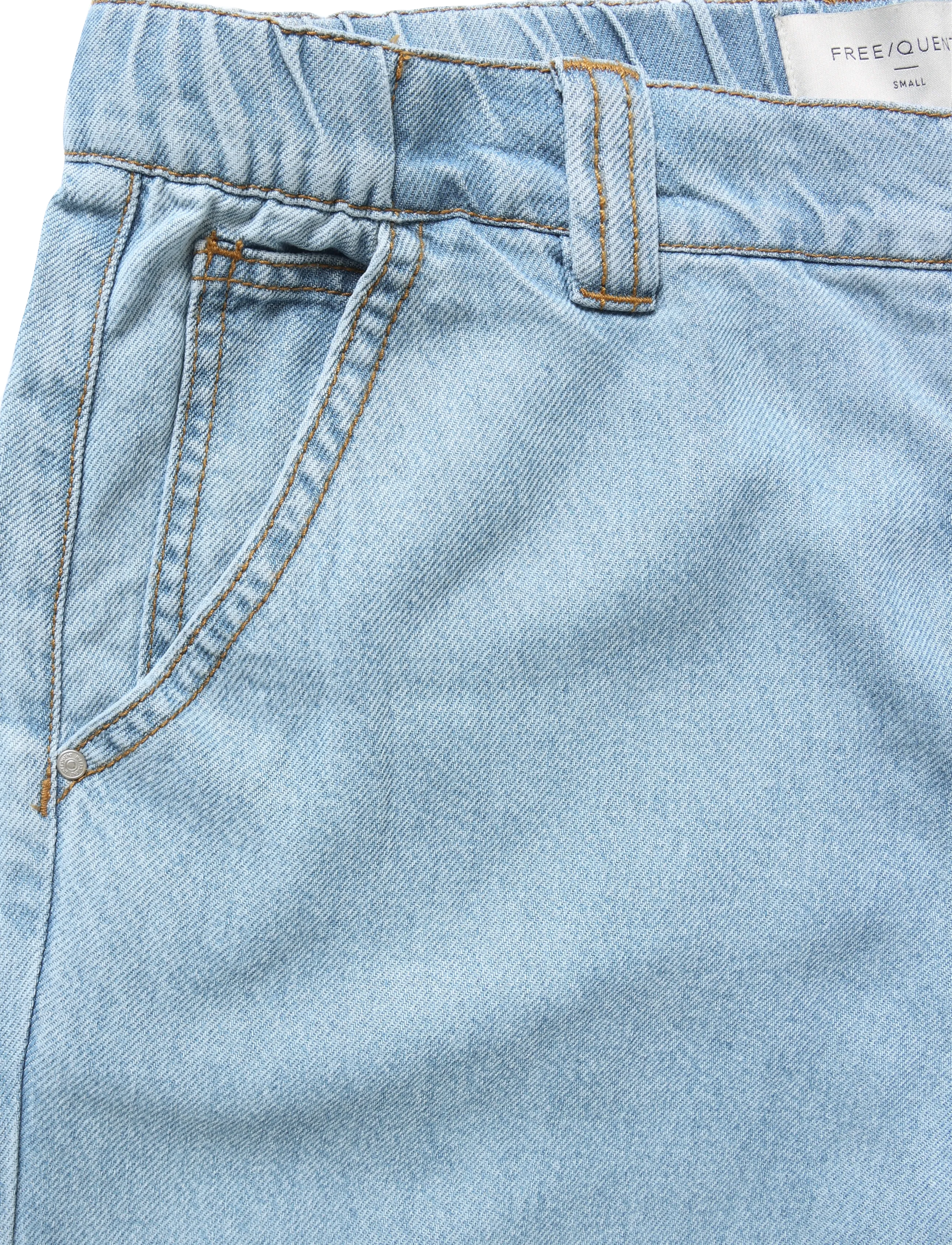 FREE/QUENT - FQMILO-PANTS - vida jeans - light blue denim - 2