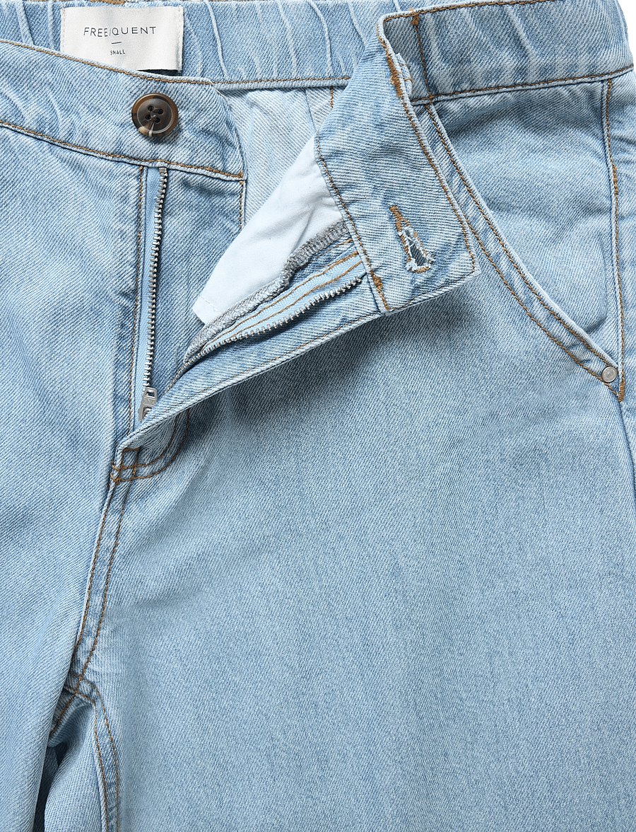 FREE/QUENT - FQMILO-PANTS - light blue denim - 1