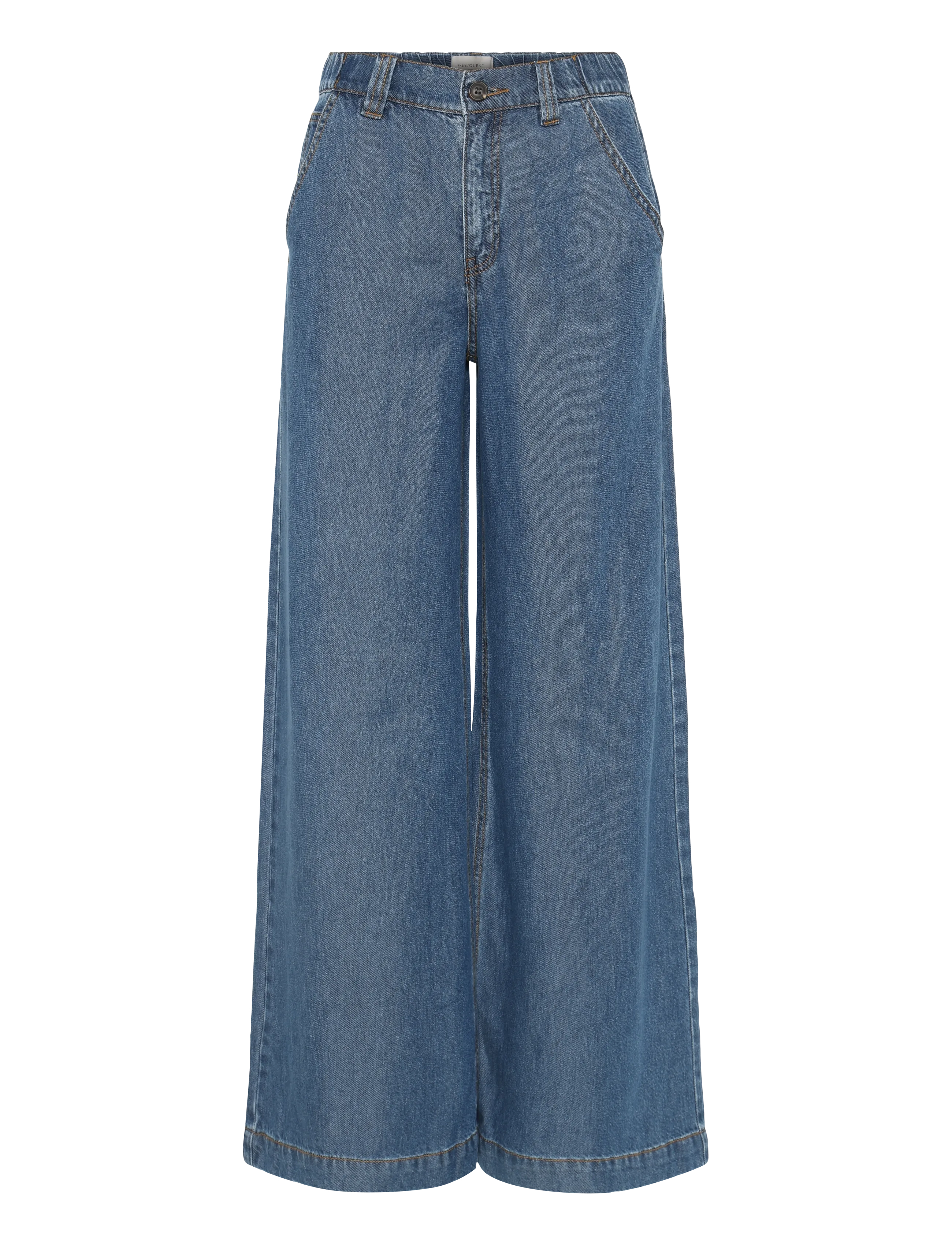 FREE/QUENT FQMILO-PANTS - Jeans - MEDIUM BLUE DENIM / blue