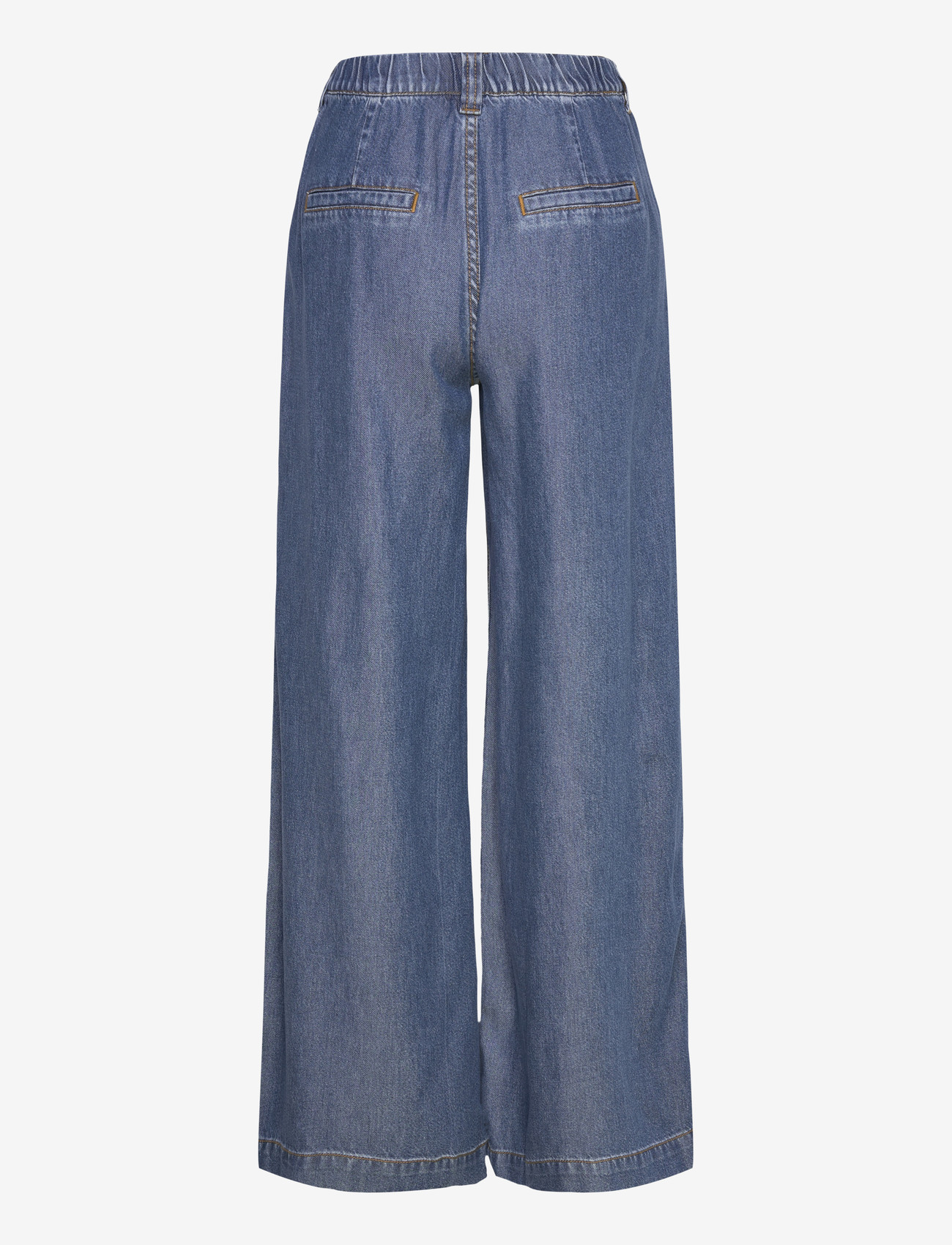 FREE/QUENT - FQMILO-PANTS - laia säärega teksad - medium blue denim - 1
