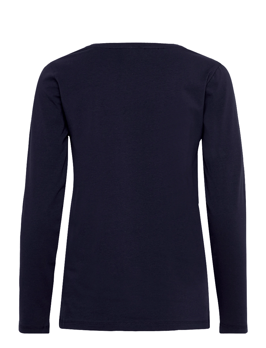 FREE/QUENT - FQFENJA-TEE - palaidinukės ilgomis rankovėmis - navy blazer - 2