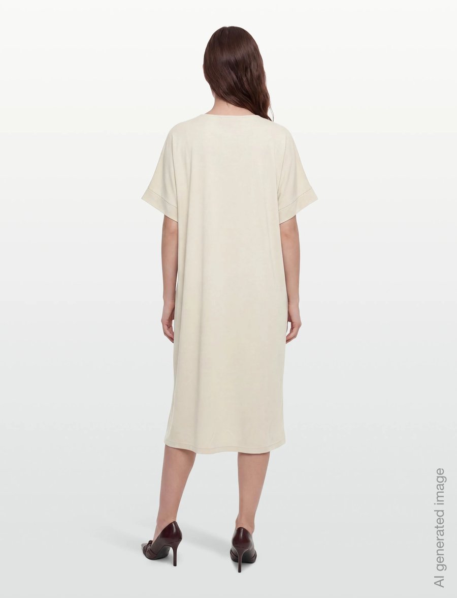 FREE/QUENT - FQFLOI-DRESS - midikleider - moonbeam - 4