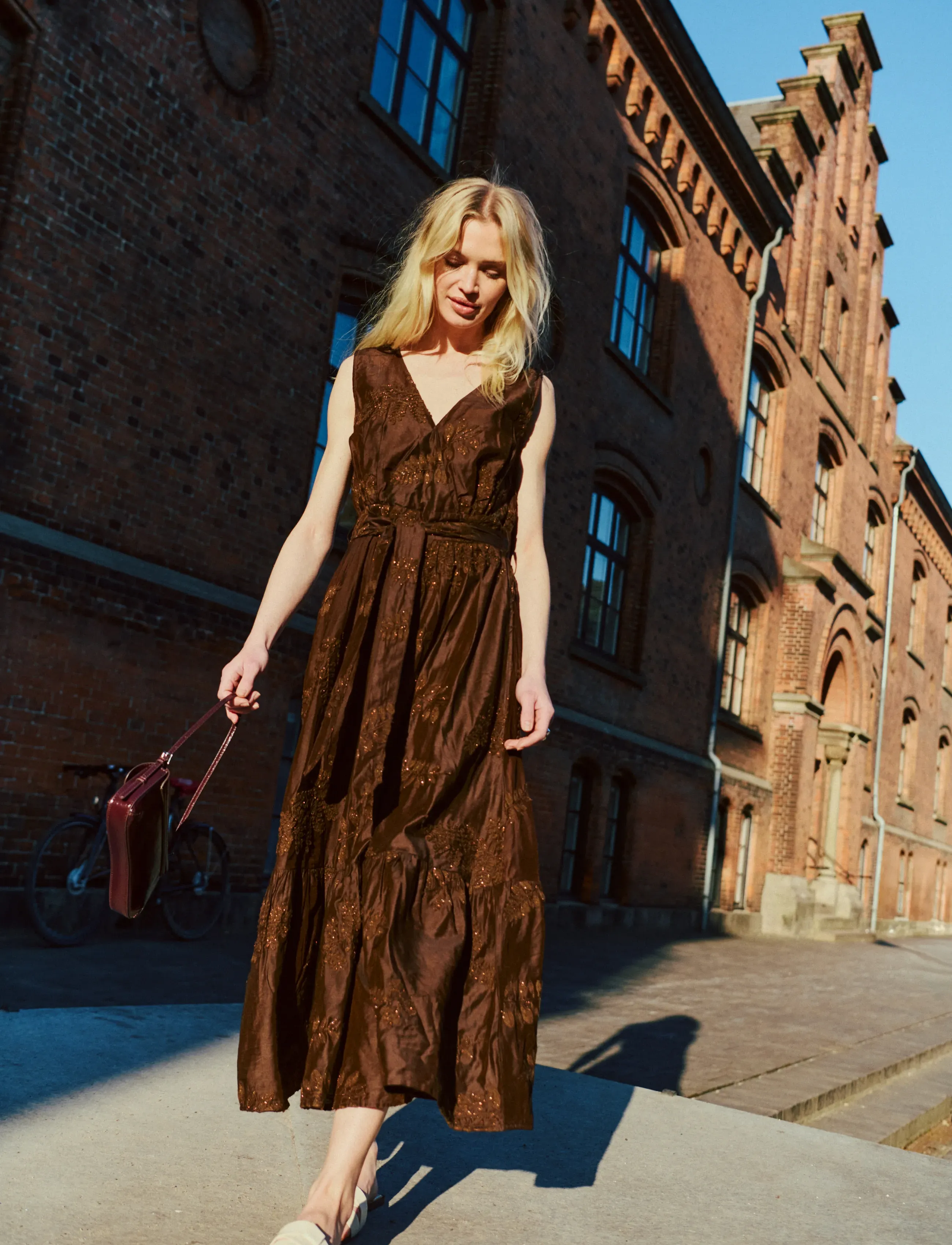 FREE/QUENT - FQVACA-DRESS - coffee bean w. coffee bean - 3