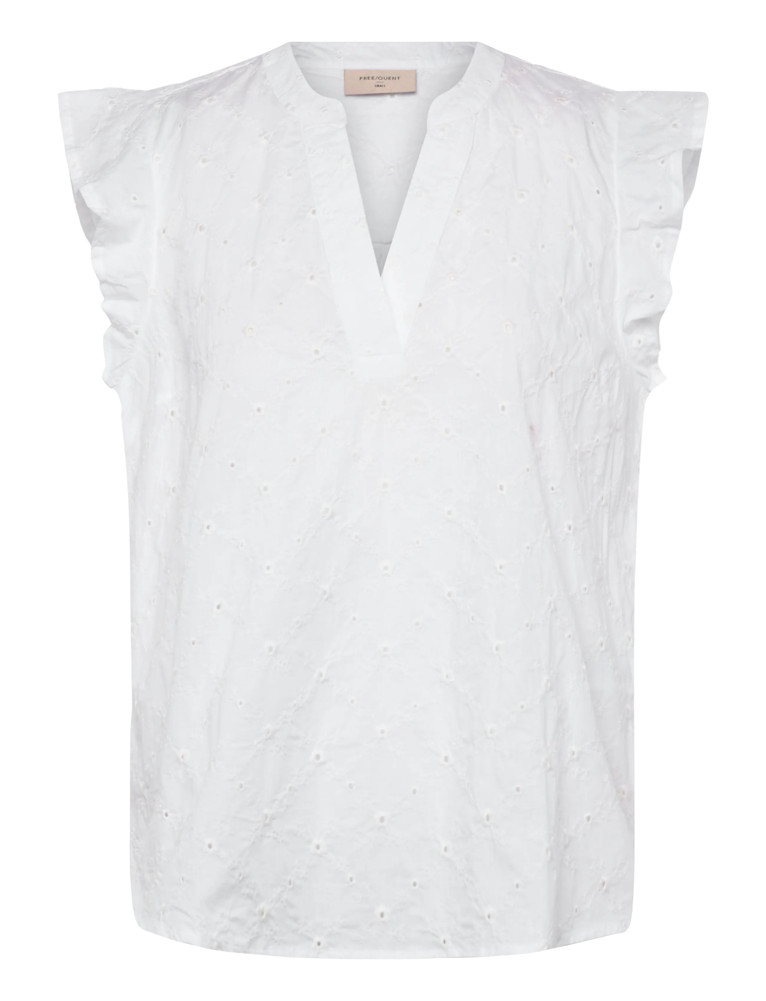 FREE/QUENT Fqalisa-Bluse Weiß - S - Damen