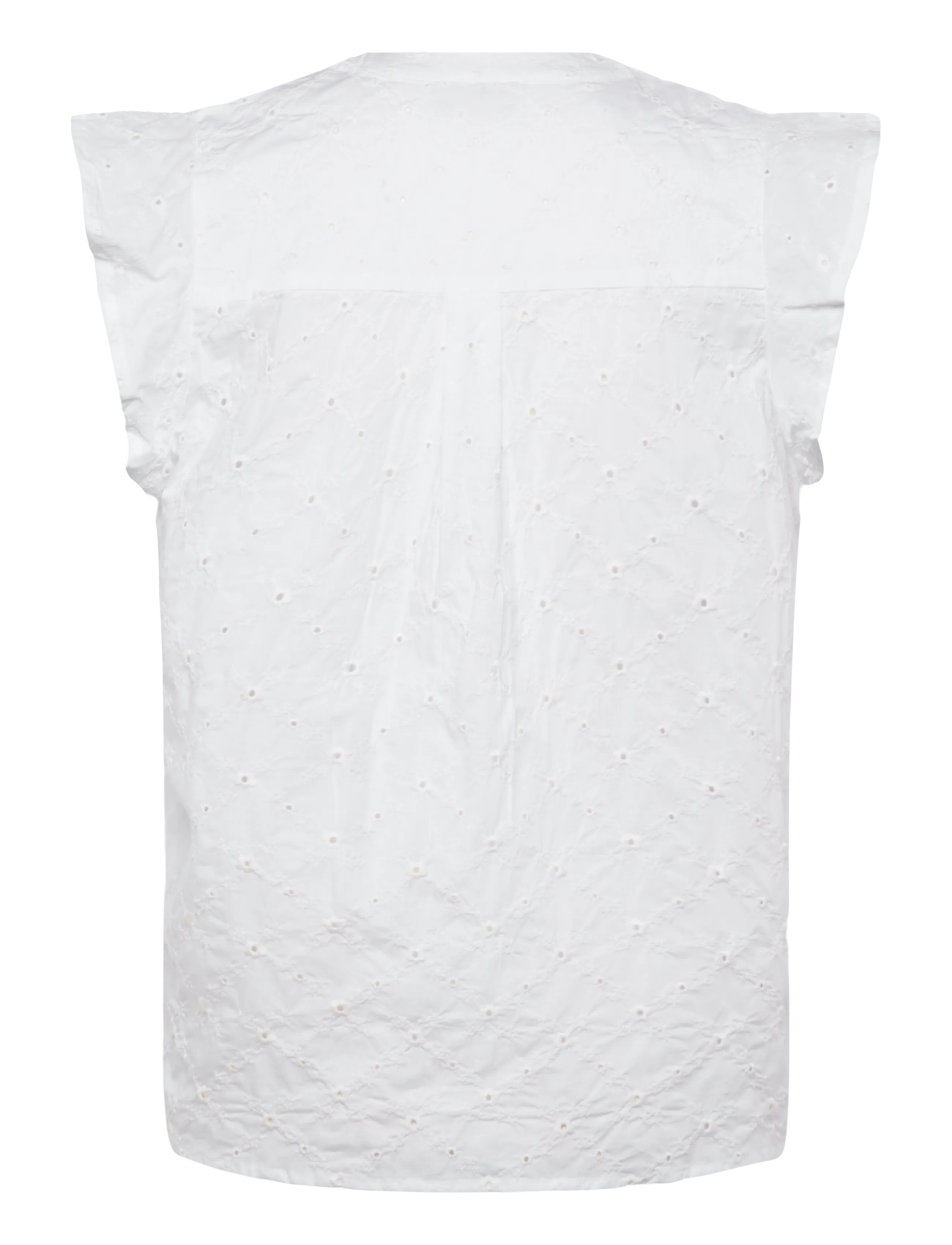 FREE/QUENT - FQALISA-BLOUSE - kurzärmelige blusen - brilliant white w brilliant wh - 2