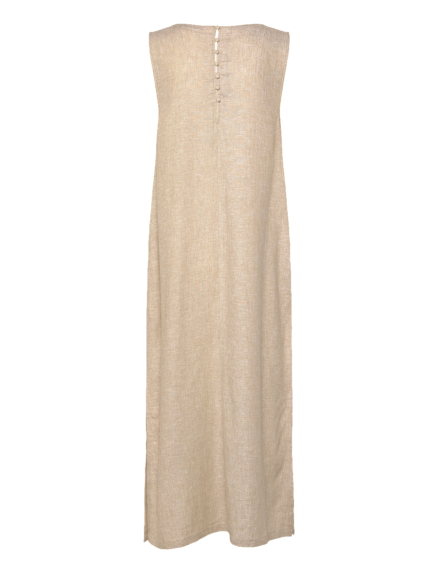 FREE/QUENT - FQLAVISCO-DRESS - sumarkjólar - sand melange - 1