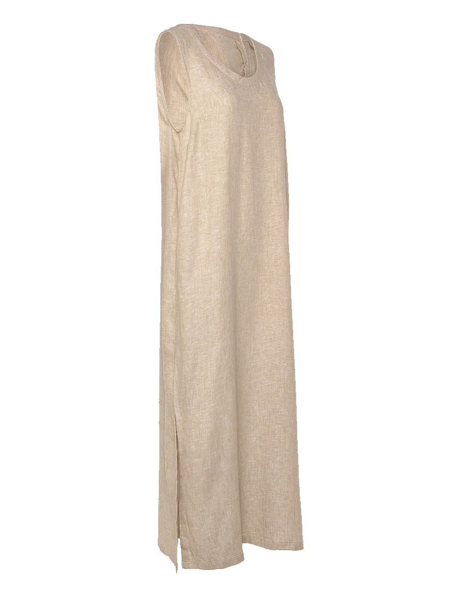 FREE/QUENT - FQLAVISCO-DRESS - sumarkjólar - sand melange - 2