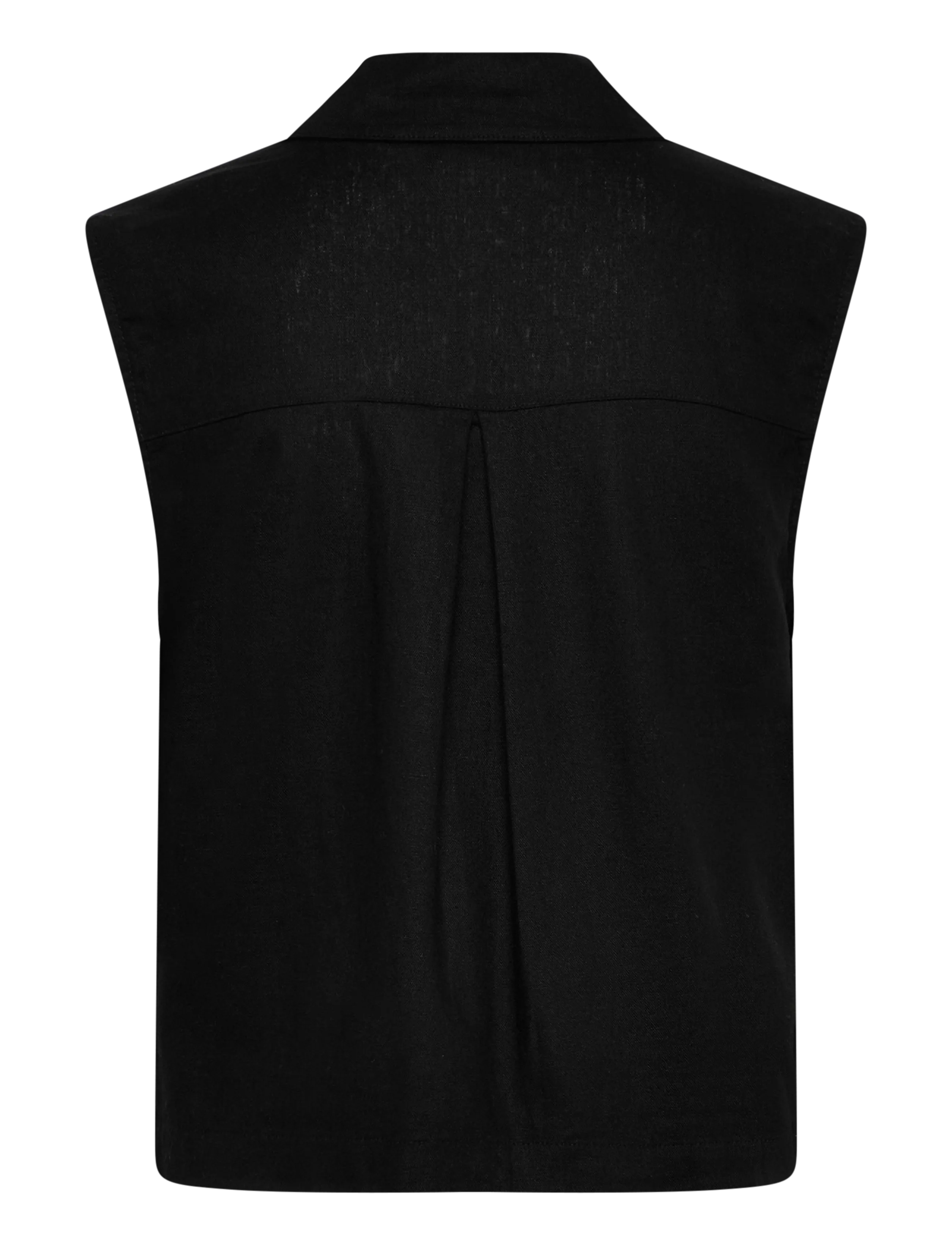 FREE/QUENT - FQLAVA-WAISTCOAT - waistcoats - black - 2