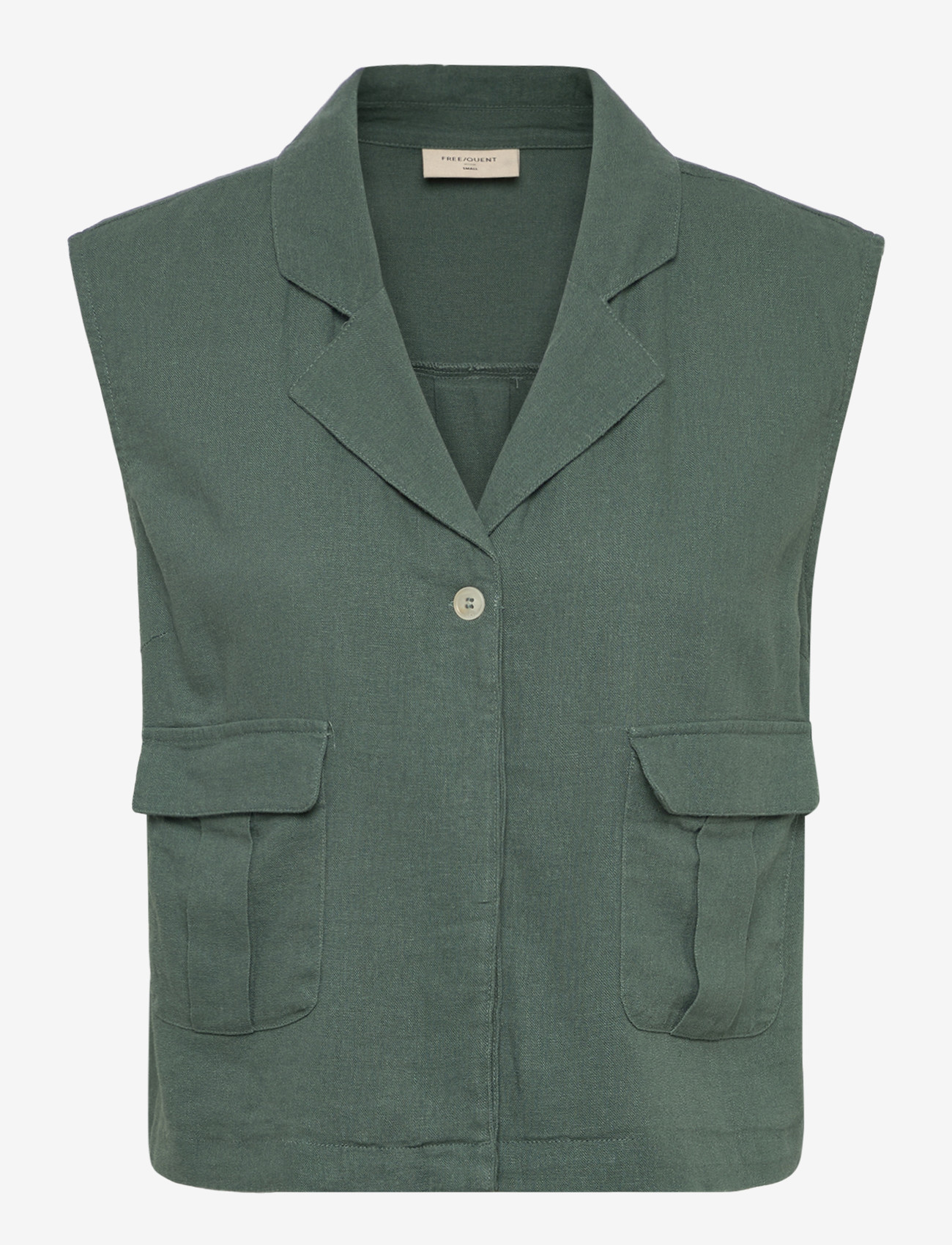 FREE/QUENT - FQLAVA-WAISTCOAT - veste - dark forest - 0