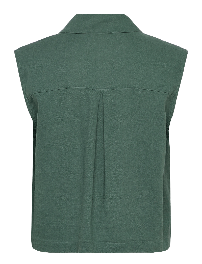 FREE/QUENT - FQLAVA-WAISTCOAT - veste - dark forest - 1