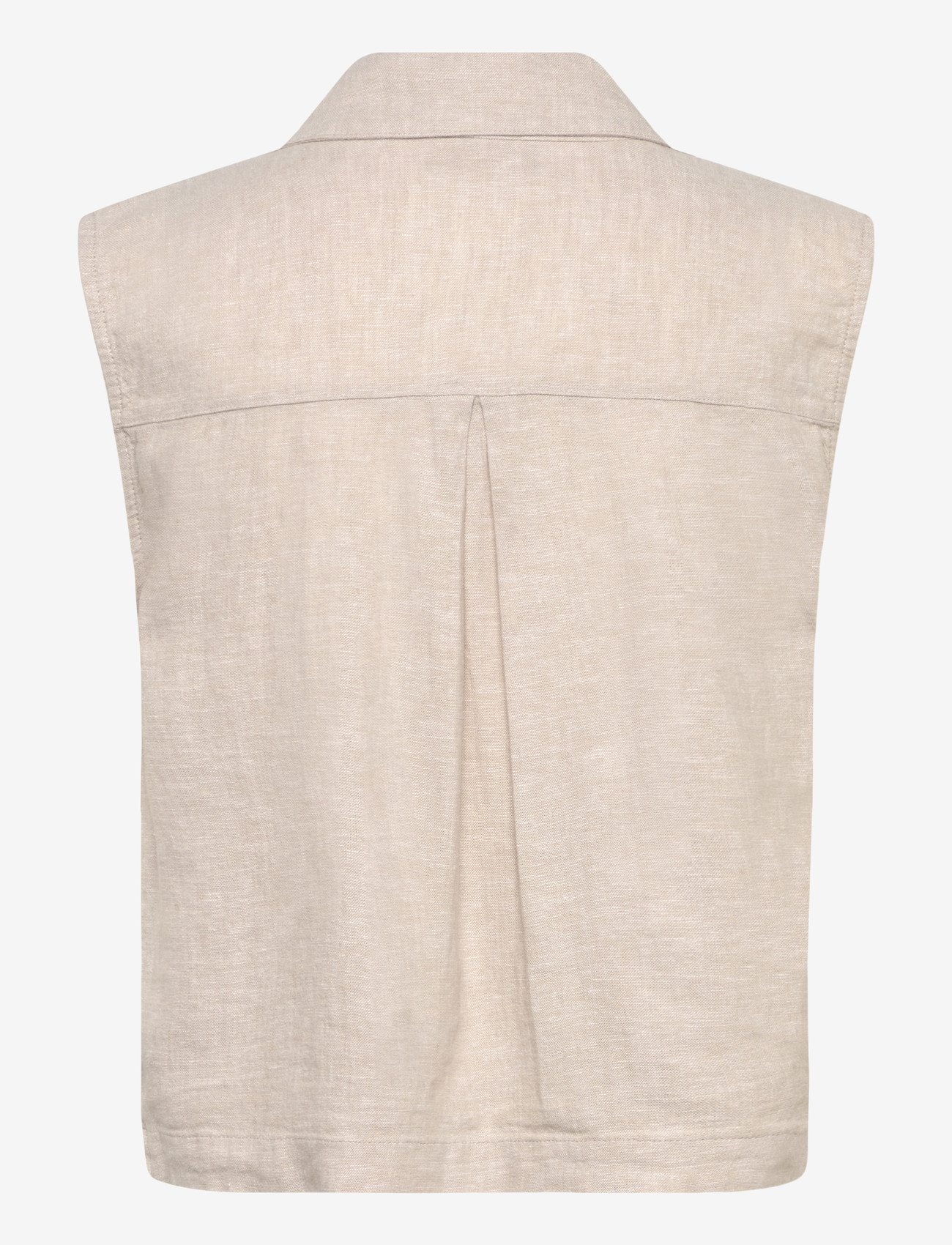 FREE/QUENT - FQLAVA-WAISTCOAT - veste - moonbeam melange - 1
