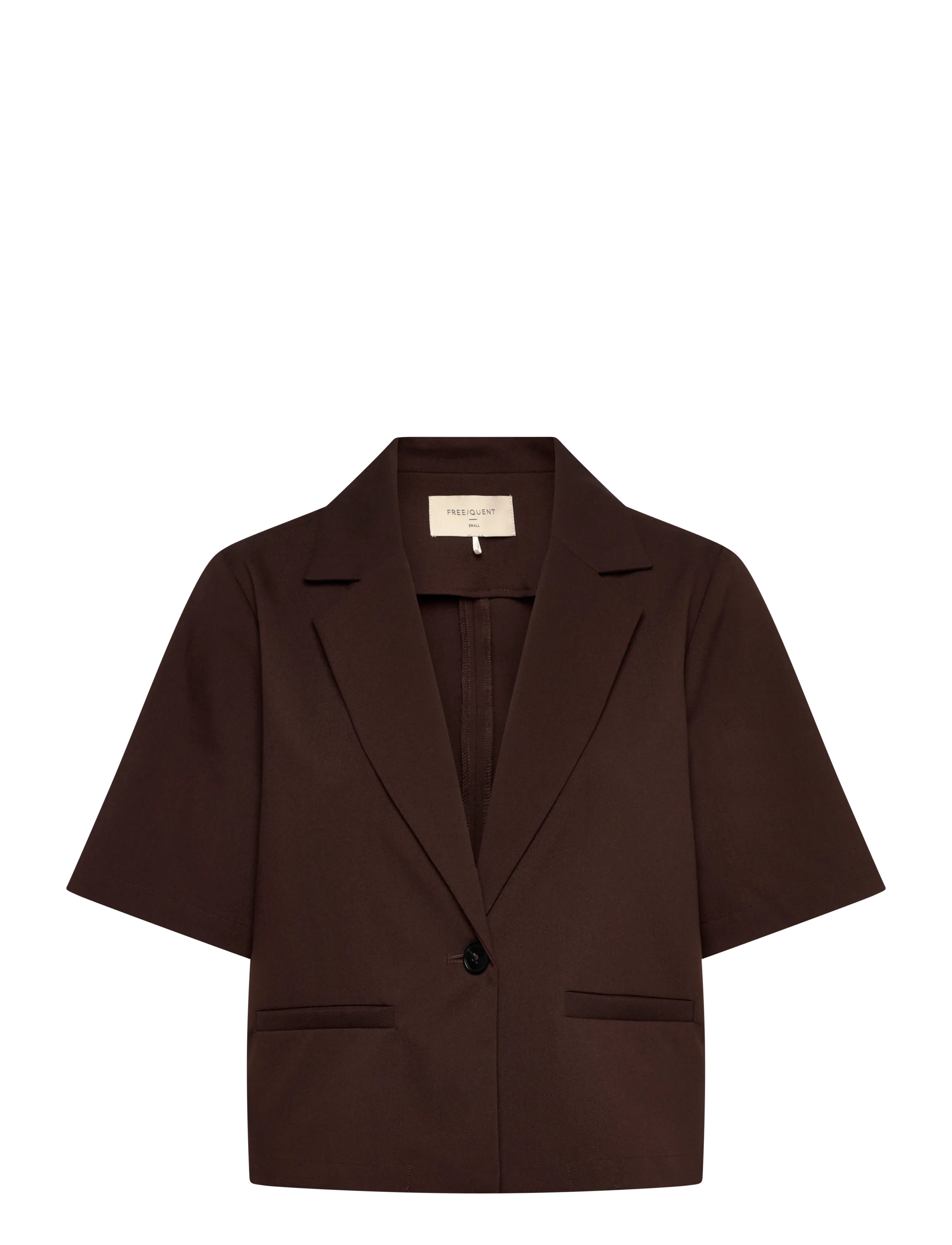 FREE/QUENT FQMAEVE-BLAZER - Lühikesed bleiserid - COFFEE BEAN / brown