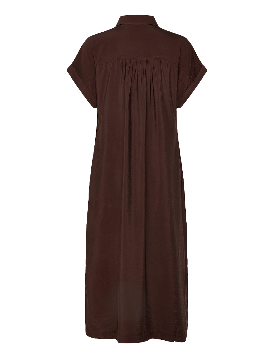 FREE/QUENT - FQESNANINA-DRESS - skjortekjoler - coffee bean - 1