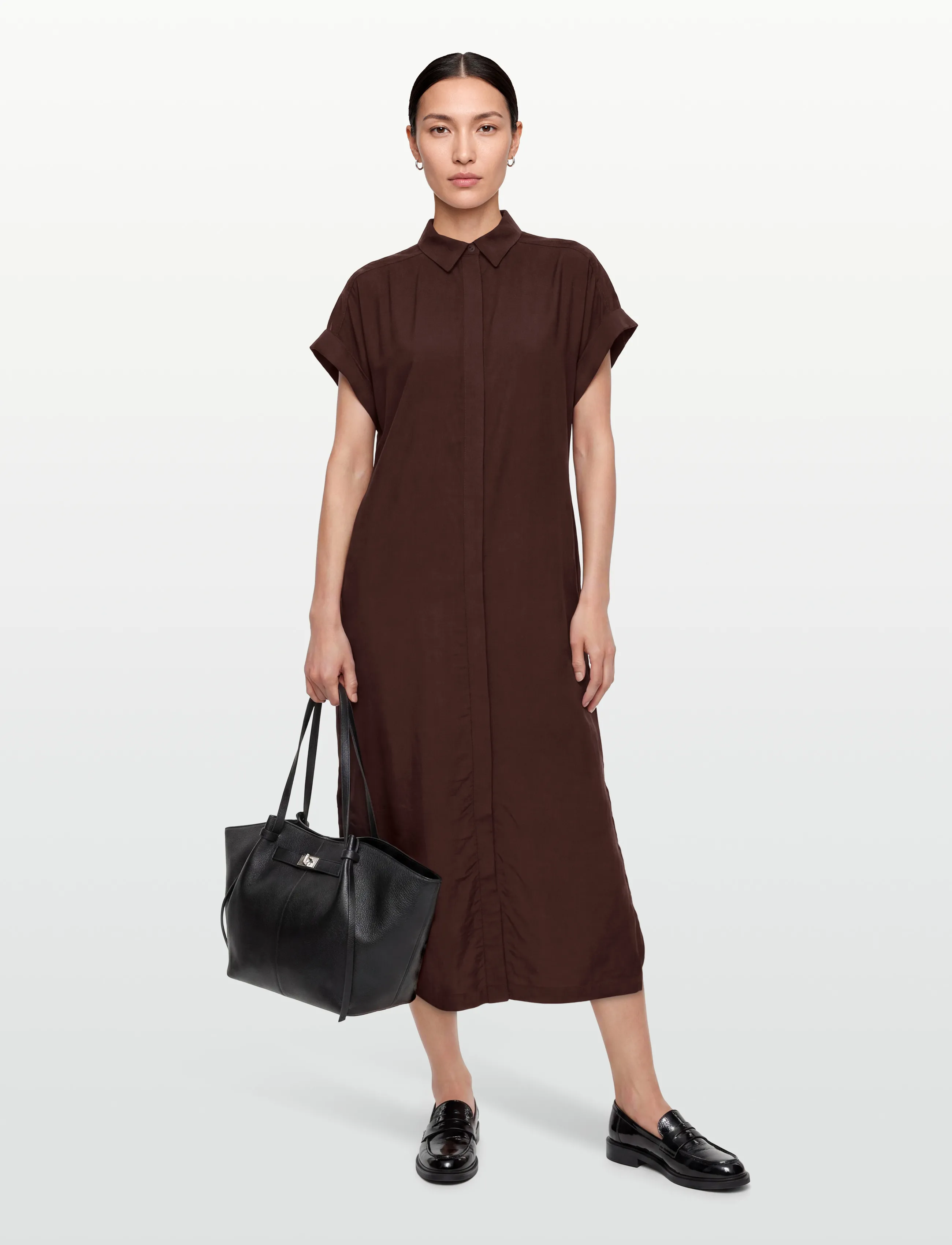 FREE/QUENT FQESNANINA-DRESS - Julkalender - COFFEE BEAN / brown