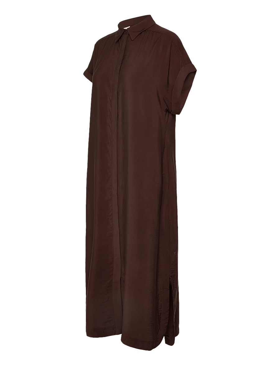 FREE/QUENT - FQESNANINA-DRESS - skjortekjoler - coffee bean - 3