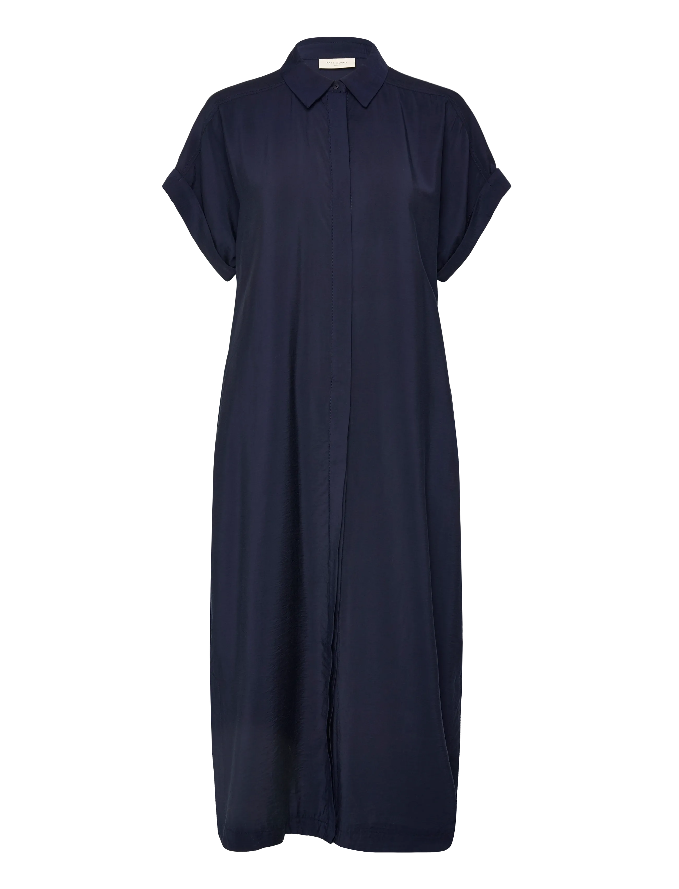 FREE/QUENT FQESNANINA-DRESS - Midi Dresses - NAVY BLAZER / navy