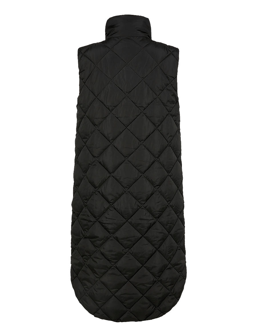 FREE/QUENT - FQOLGA-WAISTCOAT - lentejassen - black - 1