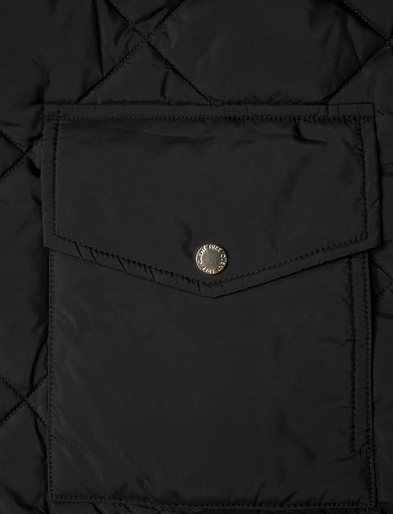 FREE/QUENT - FQOLGA-WAISTCOAT - forårsjakker - black - 5