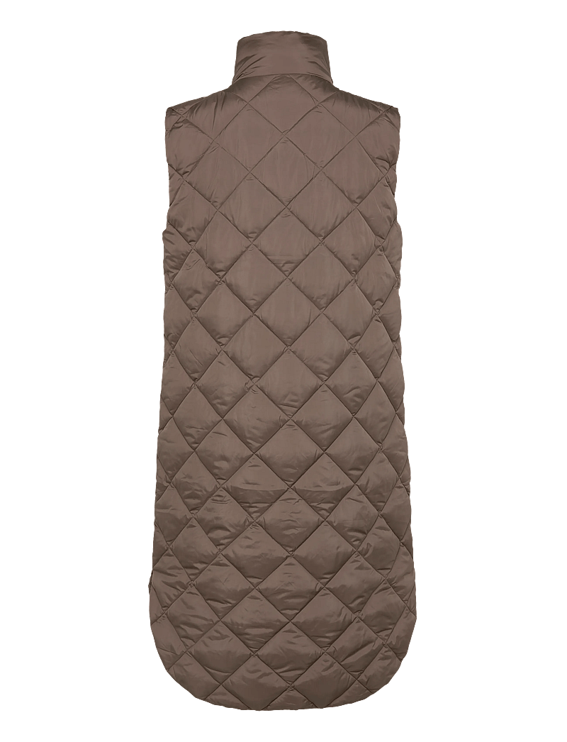 FREE/QUENT - FQOLGA-WAISTCOAT - vorjakkar - morel - 1