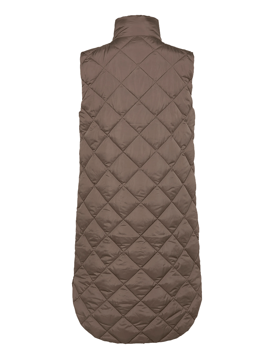 FREE/QUENT - FQOLGA-WAISTCOAT - kevadjoped - morel - 1