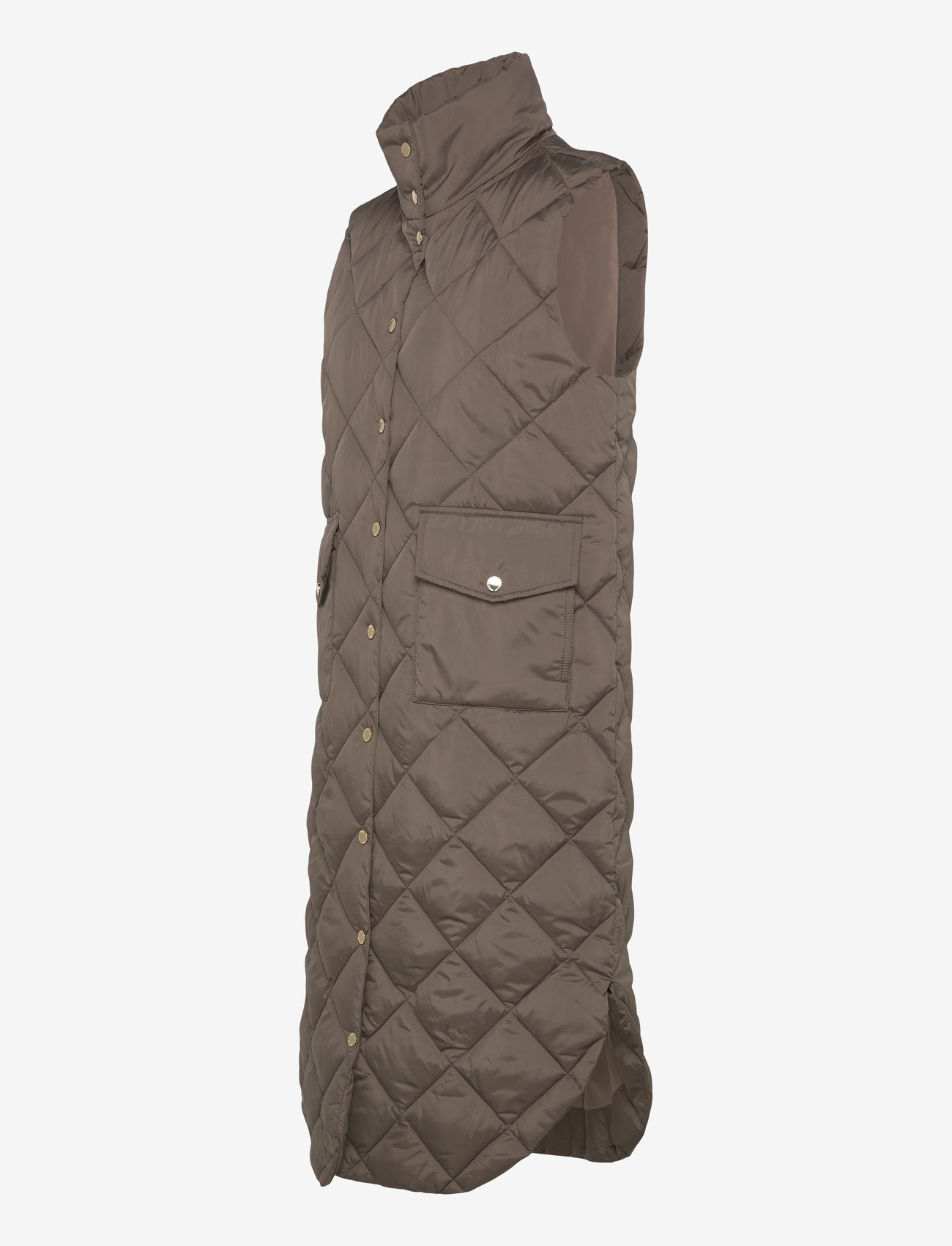 FREE/QUENT - FQOLGA-WAISTCOAT - vorjakkar - morel - 2
