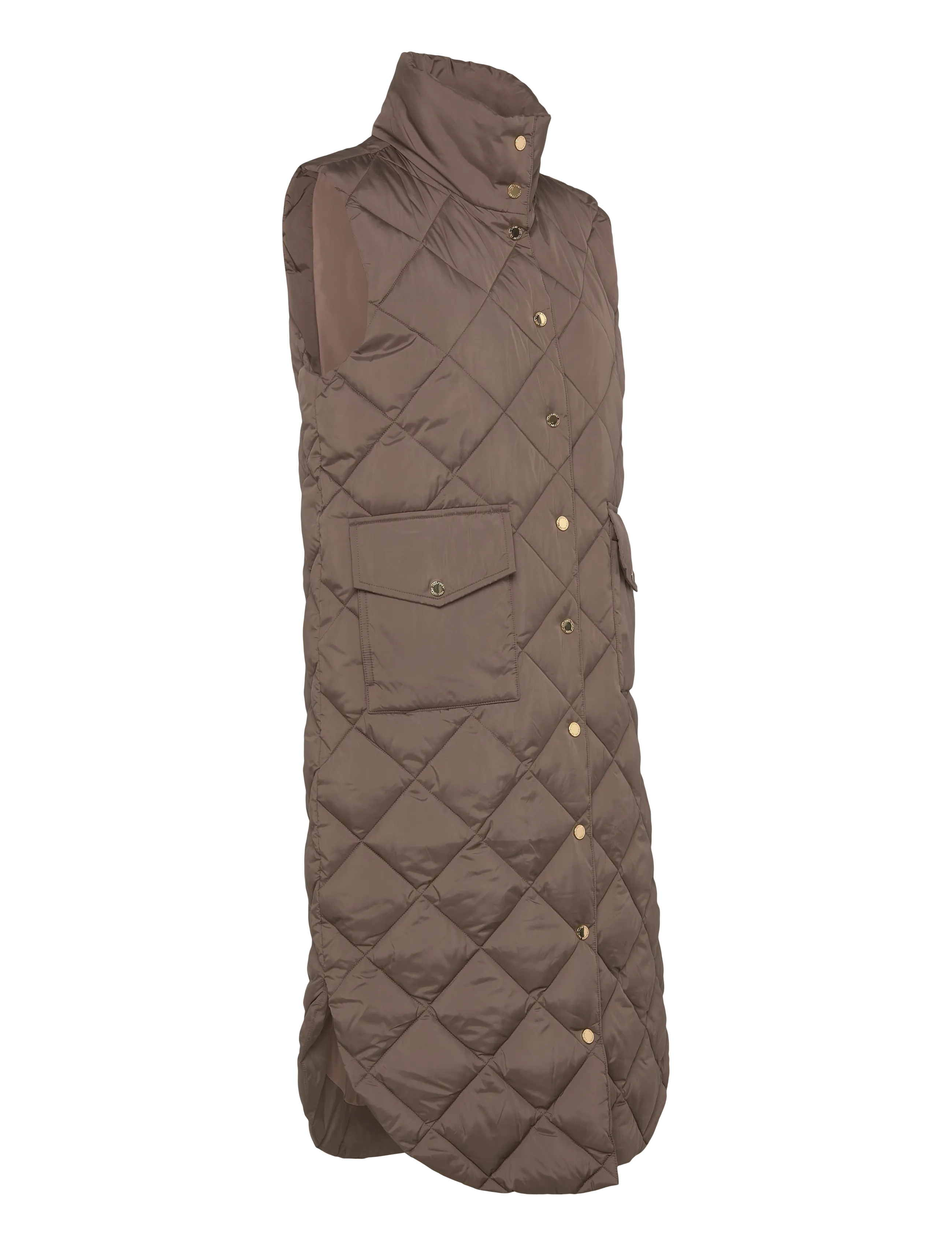 FREE/QUENT - FQOLGA-WAISTCOAT - kevadjoped - morel - 3