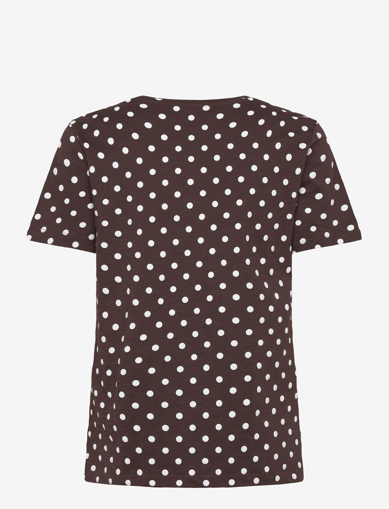 FREE/QUENT - FQVIVA-TEE - t-shirts - coffee bean w. brilliant white - 1