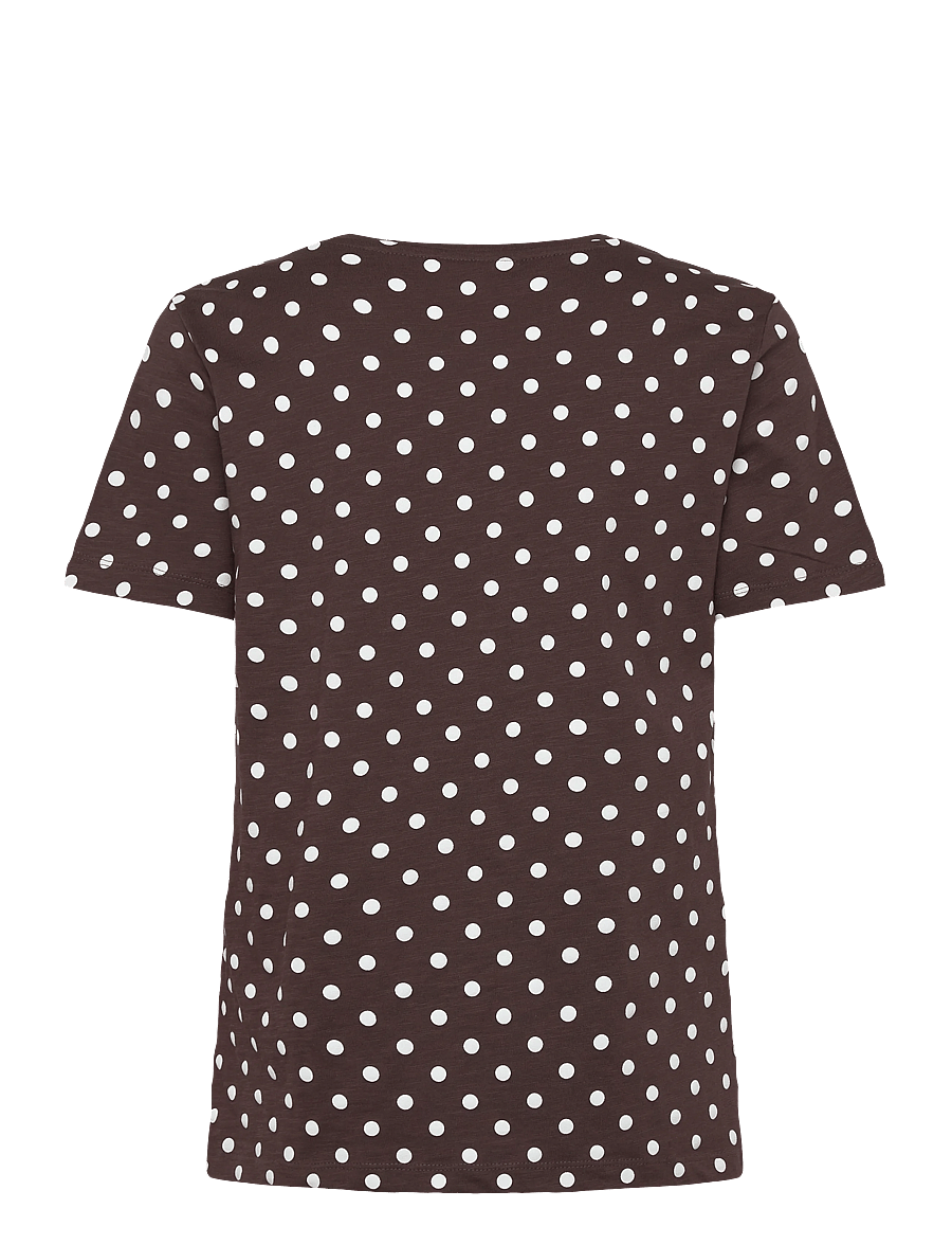 FREE/QUENT - FQVIVA-TEE - t-särgid - coffee bean w. brilliant white - 2