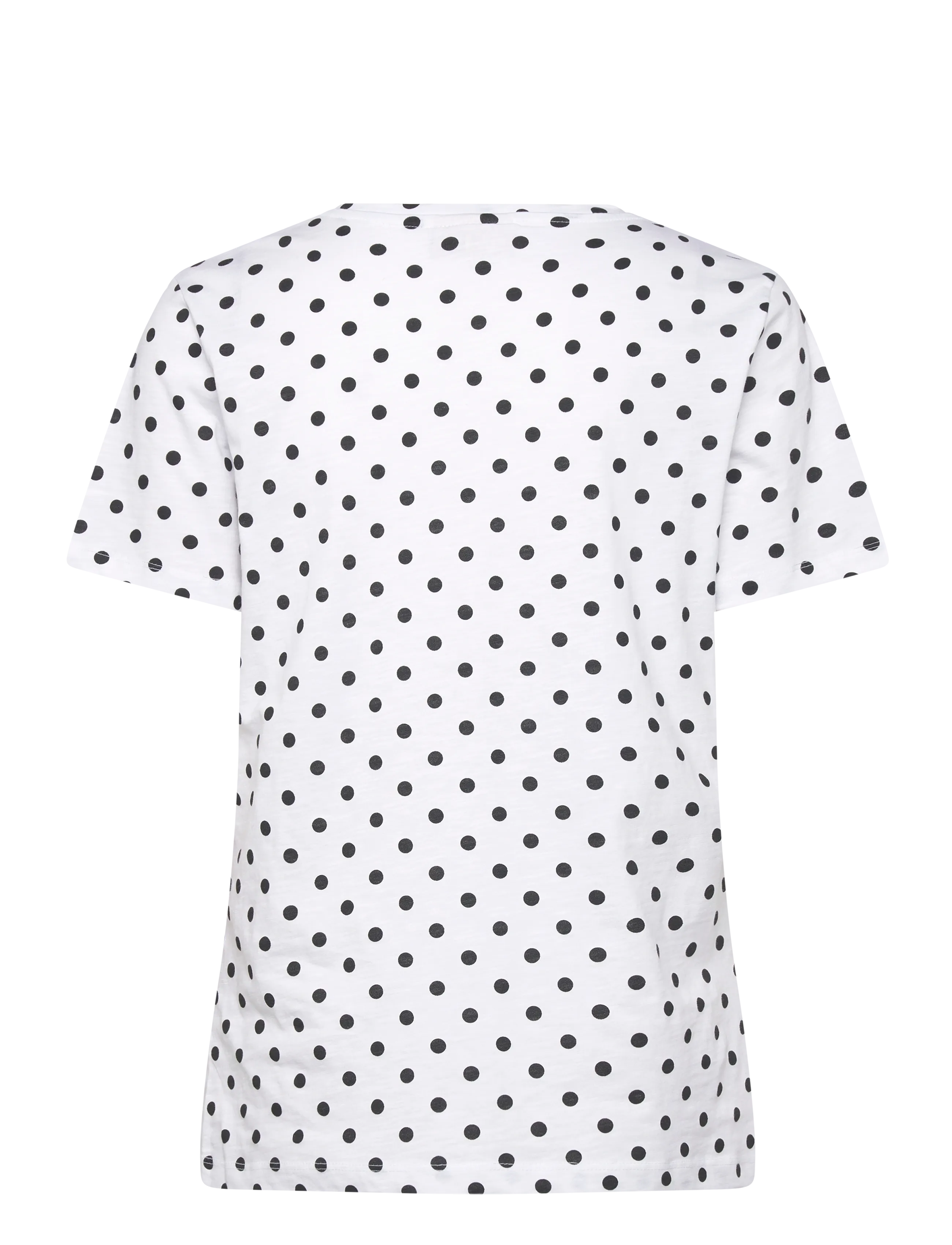 FREE/QUENT - FQVIVA-TEE - t-shirts - brilliant white w. black - 1