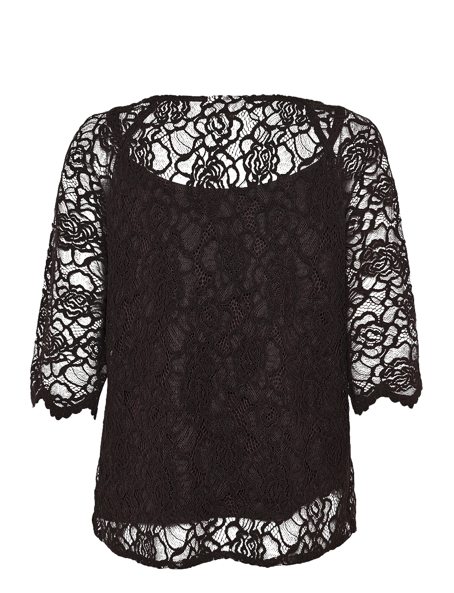 FREE/QUENT - FQMALLY-BLOUSE - kortærmede bluser - mole - 1