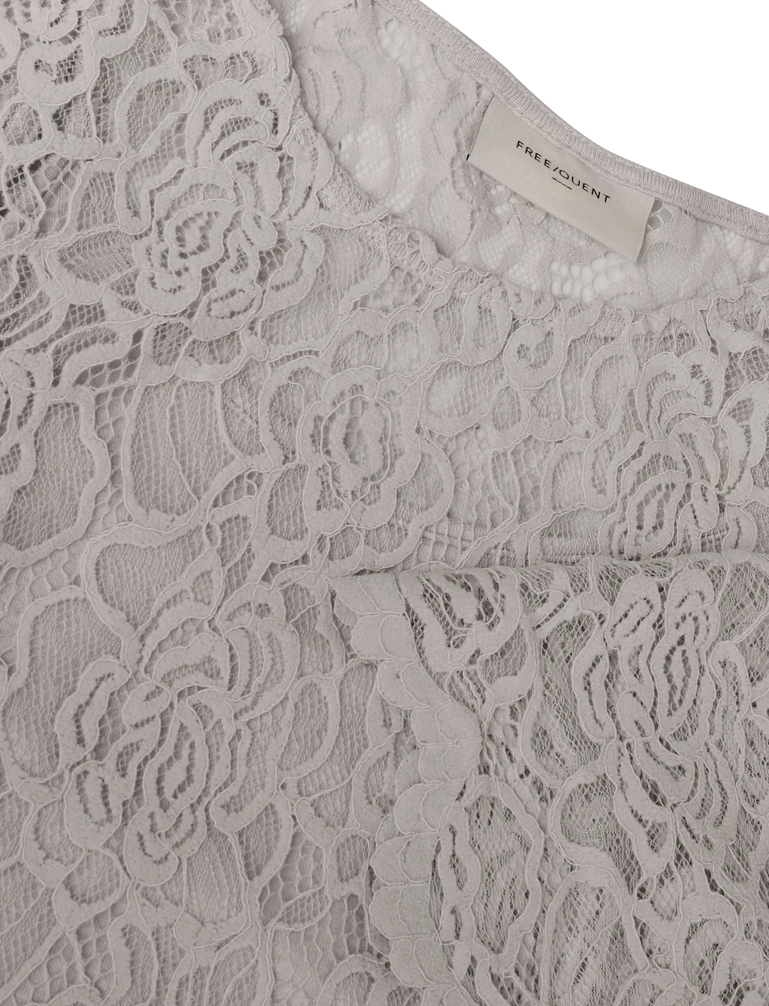 FREE/QUENT - FQMALLY-BLOUSE - short-sleeved blouses - moonbeam - 3