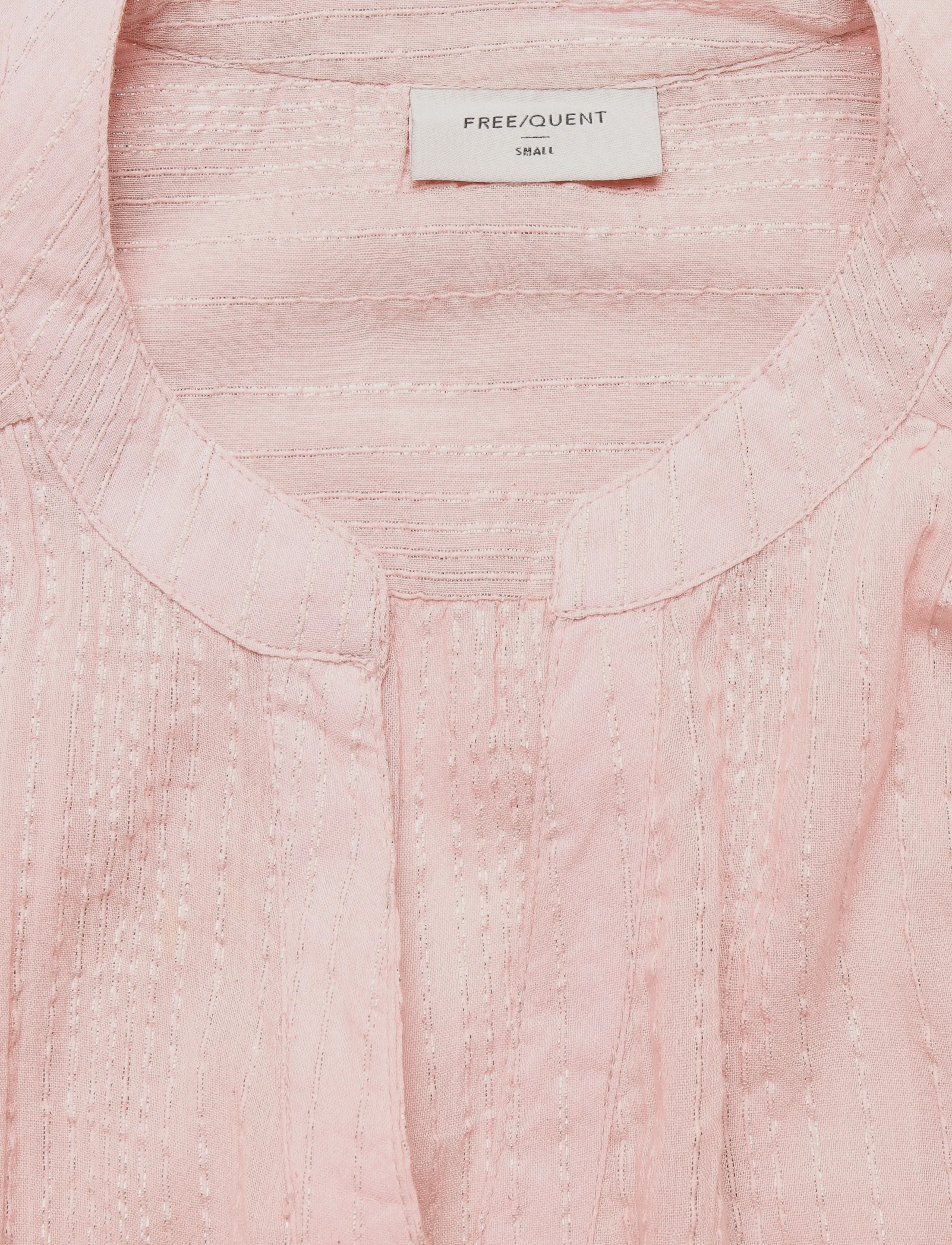 FREE/QUENT - FQILONA-SHIRT - long-sleeved shirts - pale mauve w. silver - 2