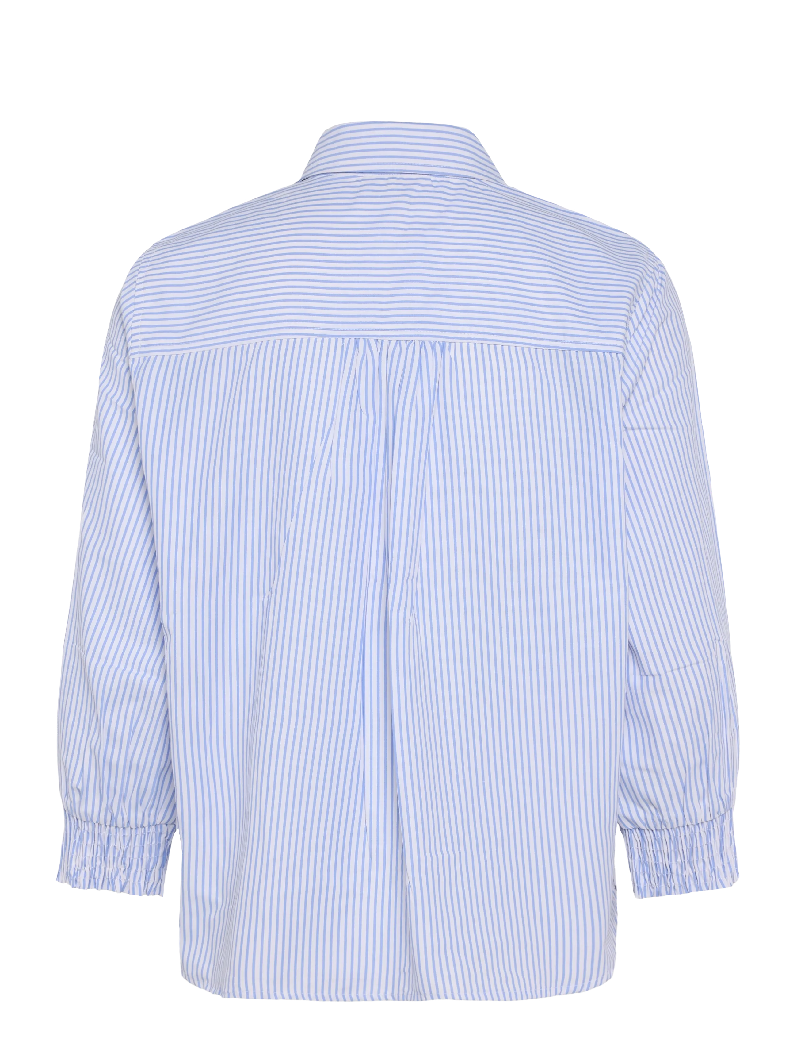 FREE/QUENT - FQESEVALINA-SHIRT - langärmlige hemden - star off-white w. della r blue - 1