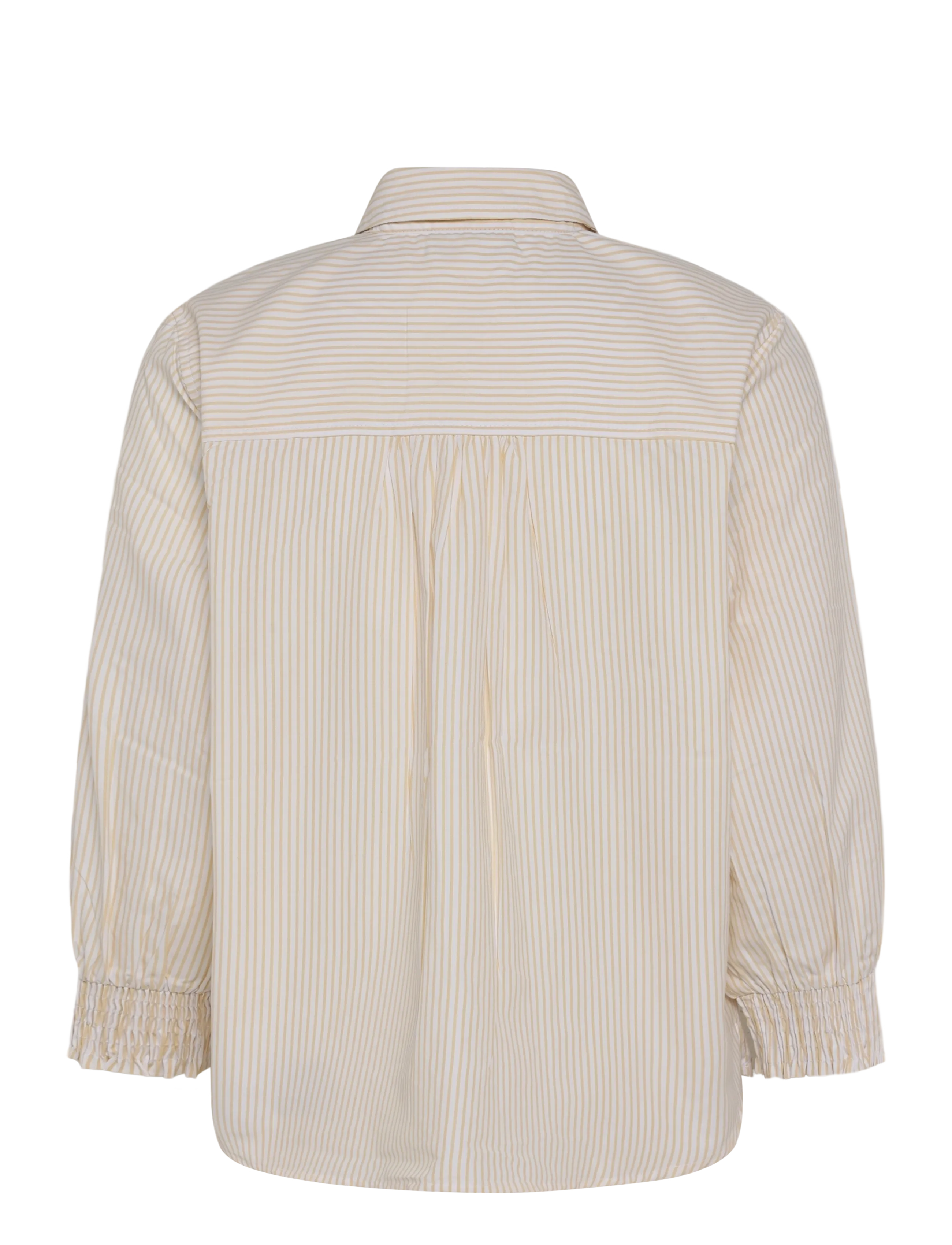FREE/QUENT - FQESEVALINA-SHIRT - långärmade skjortor - star off-white w. boulder - 1