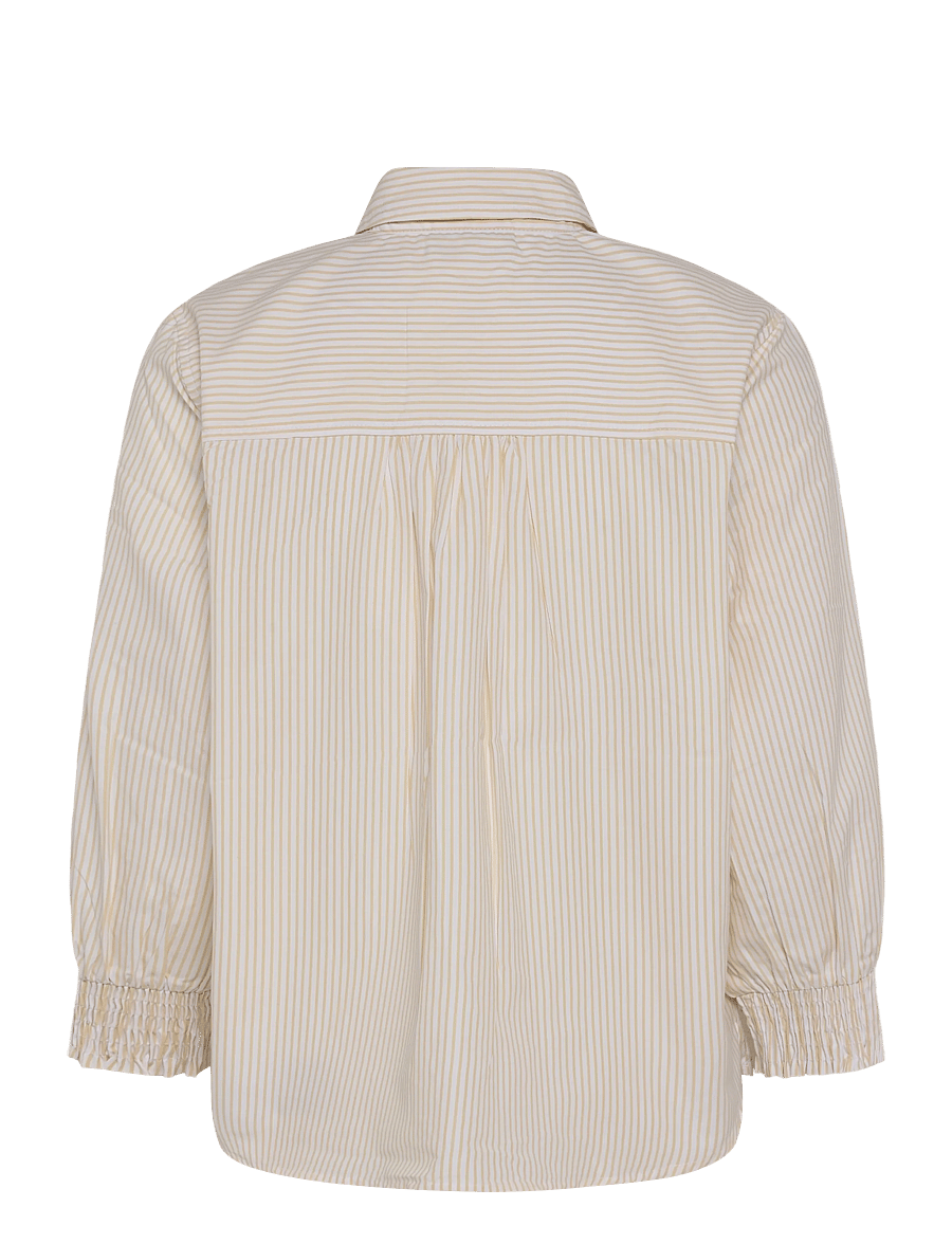FREE/QUENT - FQESEVALINA-SHIRT - långärmade skjortor - star off-white w. boulder - 1