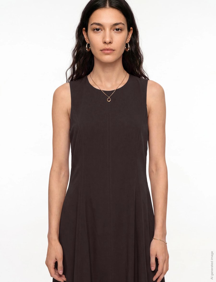FREE/QUENT - FQHAMY-DRESS - maxikleider - mole - 3