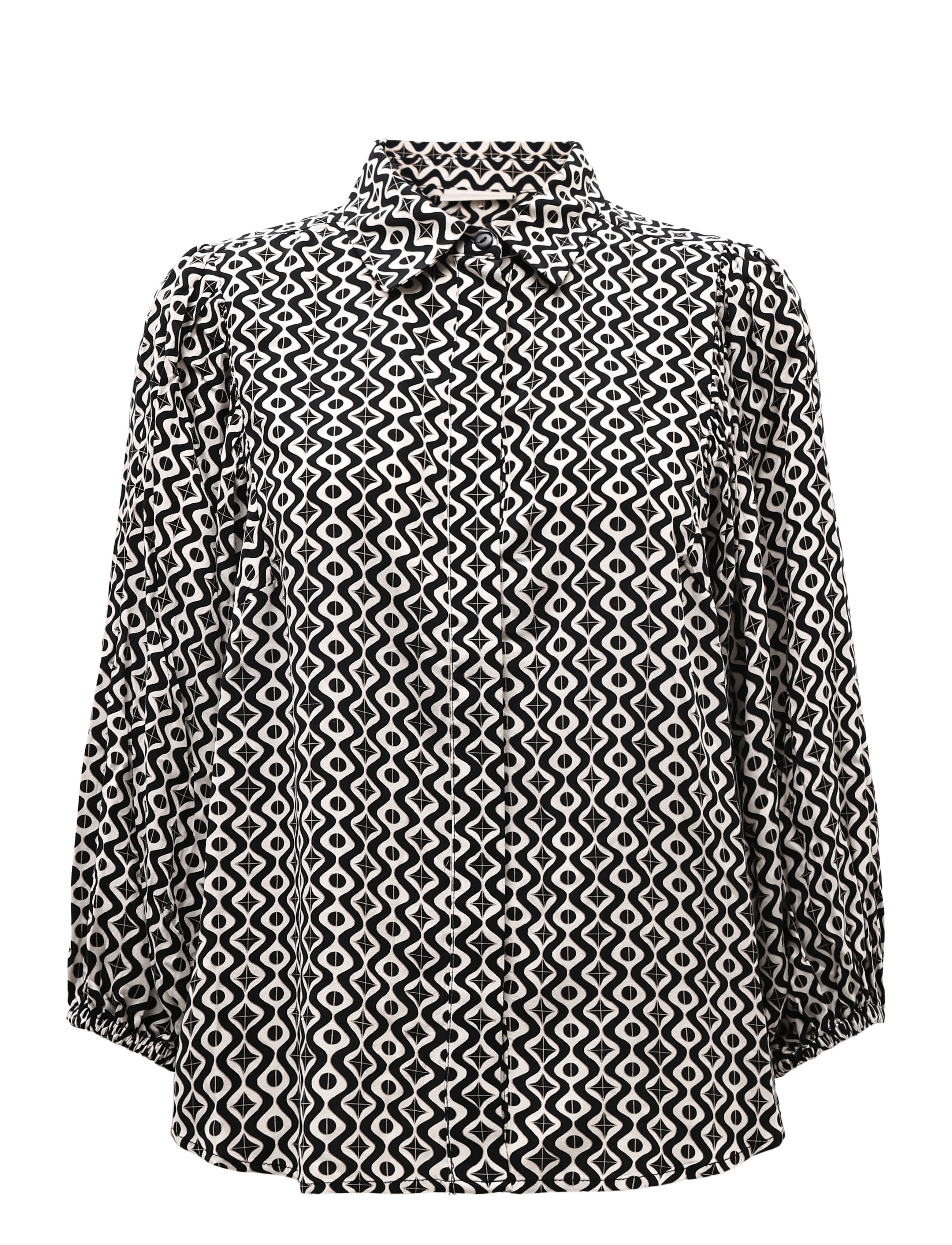 FREE/QUENT FQADNEY-SHIRT - Bis zu 25% Rabatt - MOONBEAM W. BLACK / cream