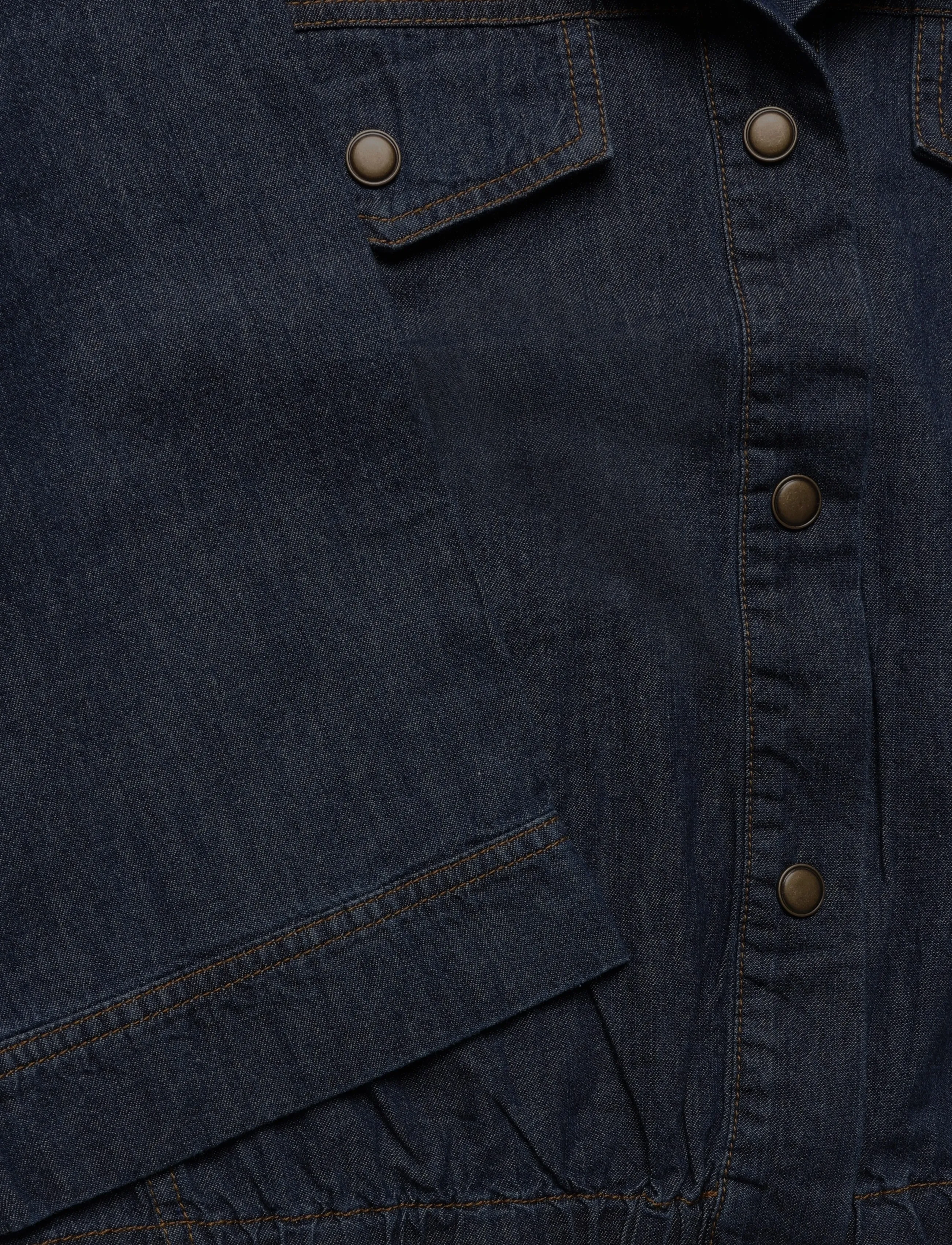 FREE/QUENT - FQLISEA-JACKET - vårjackor - dark blue denim - 4