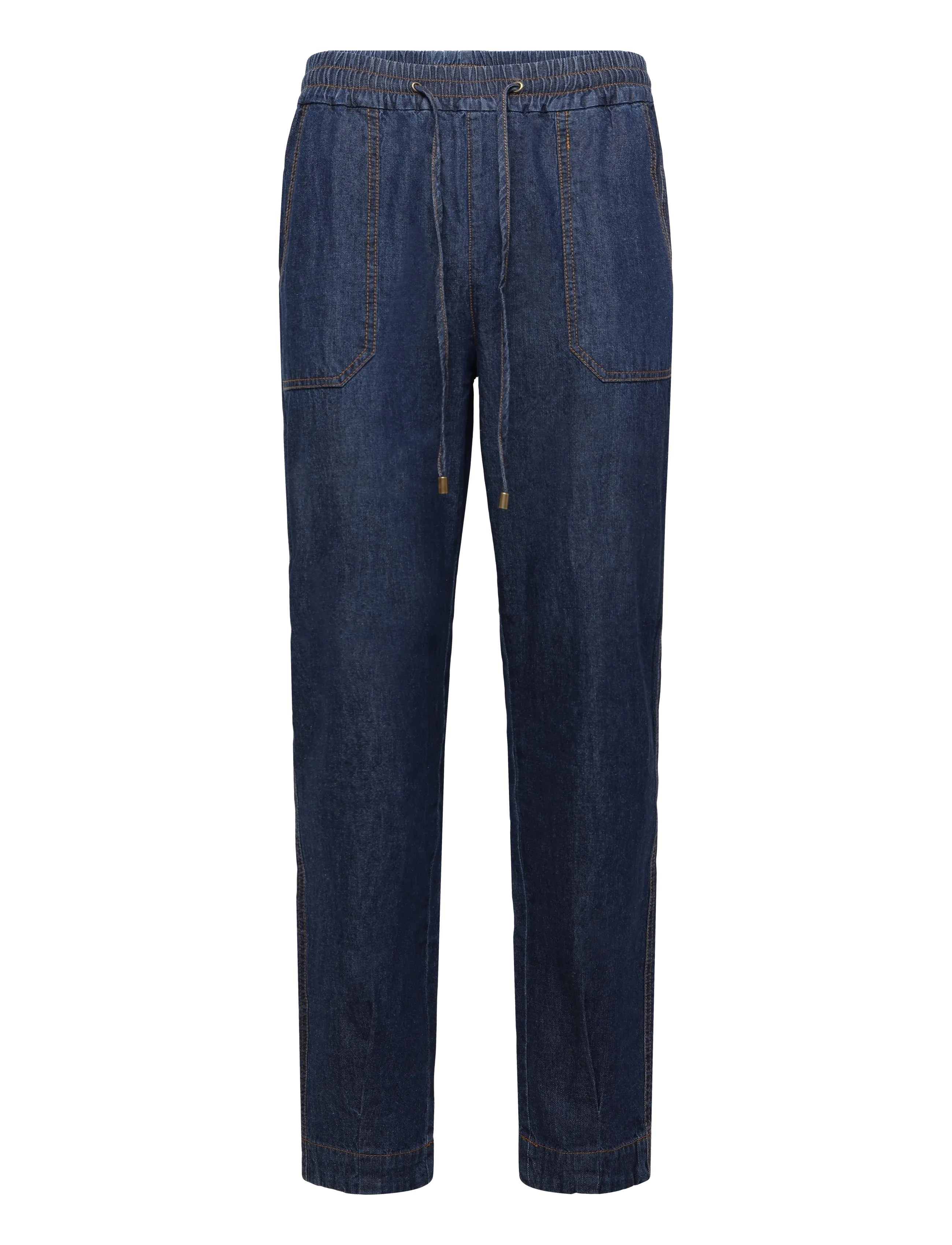 FREE/QUENT - FQLISEA-PANTS - dark blue denim - 1