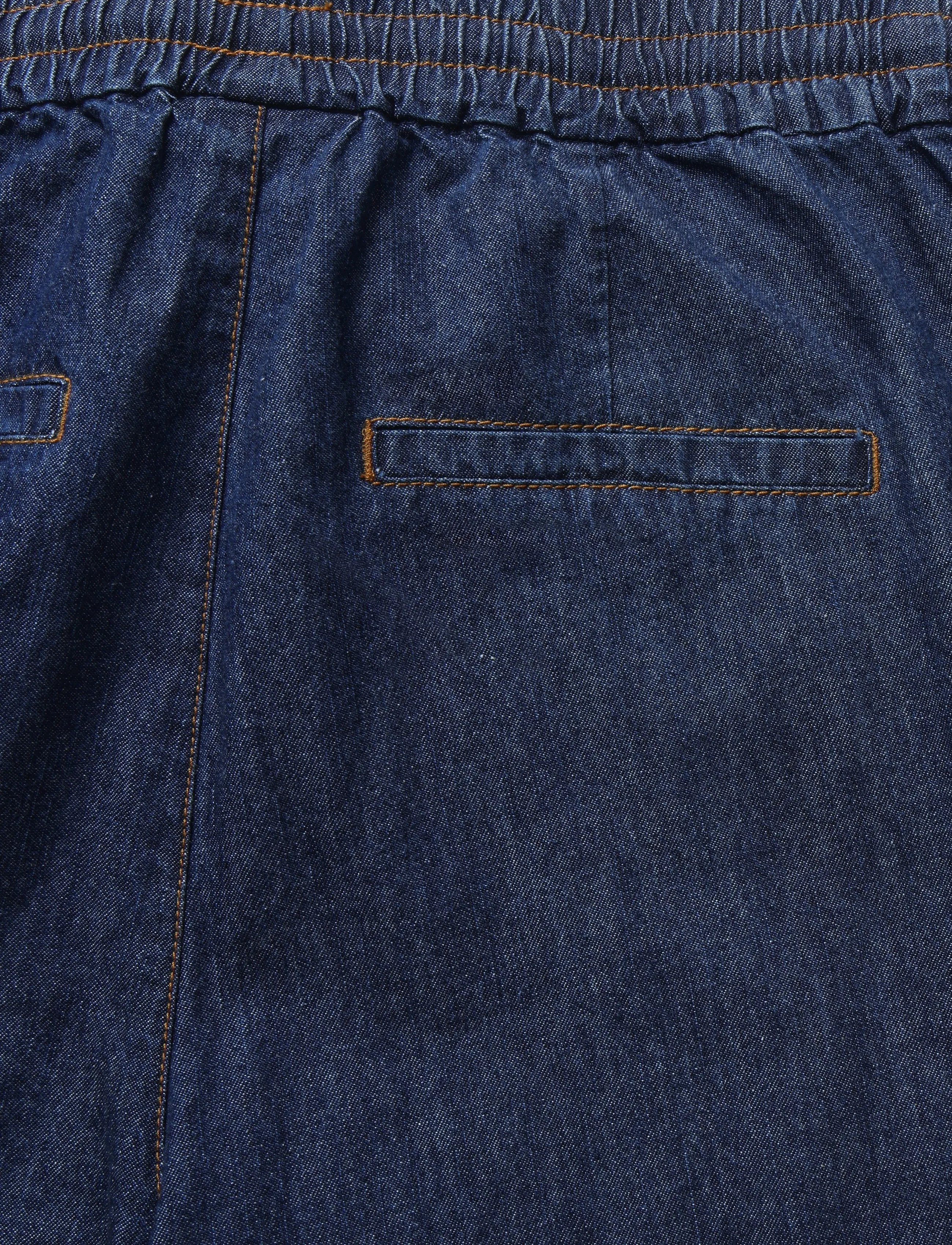 FREE/QUENT - FQLISEA-PANTS - dark blue denim - 3