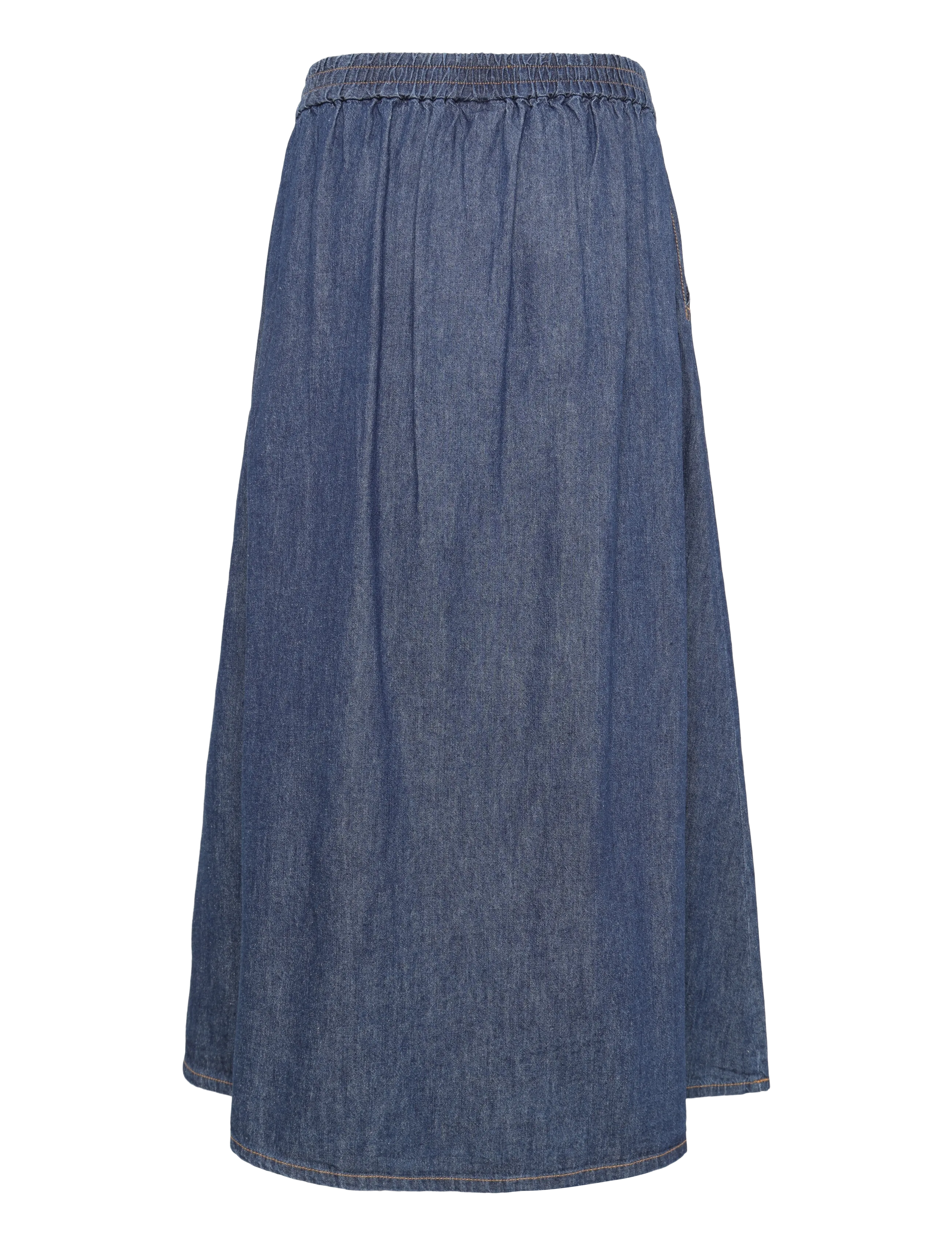 FREE/QUENT - FQLISEA-SKIRT - dark blue denim - 2
