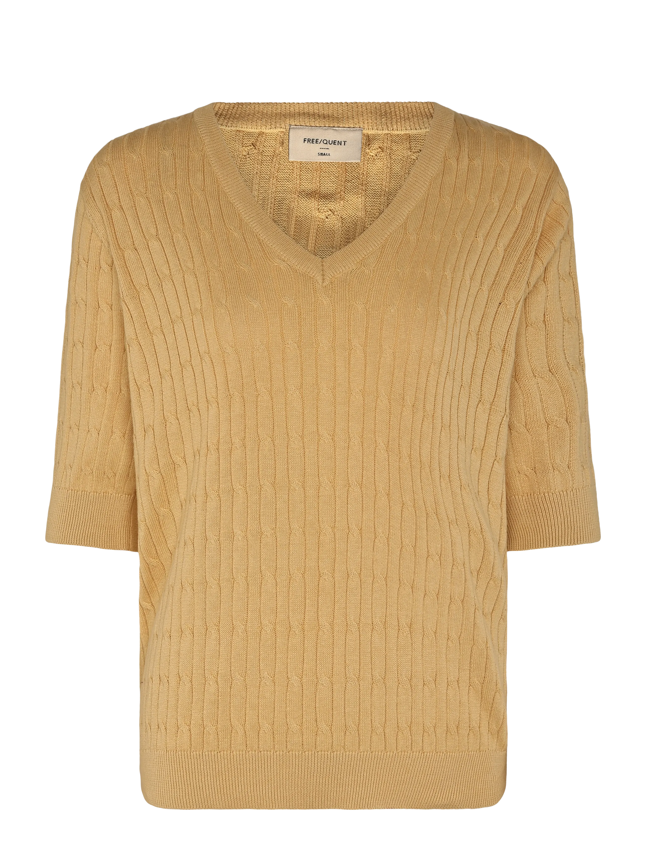 FREE/QUENT Fqdodo-Pullover Gelb - XS - Damen