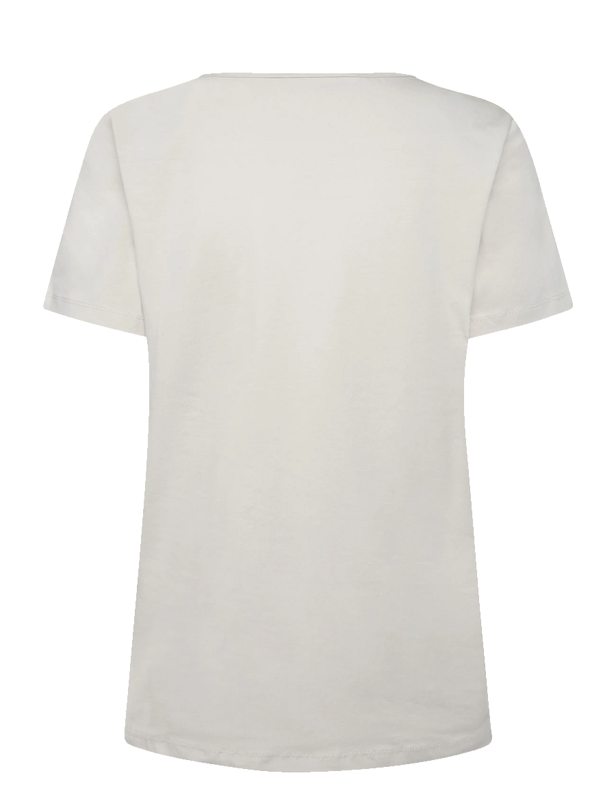 FREE/QUENT - FQFENJAL-TEE - t-särgid - moonbeam w. black - 1