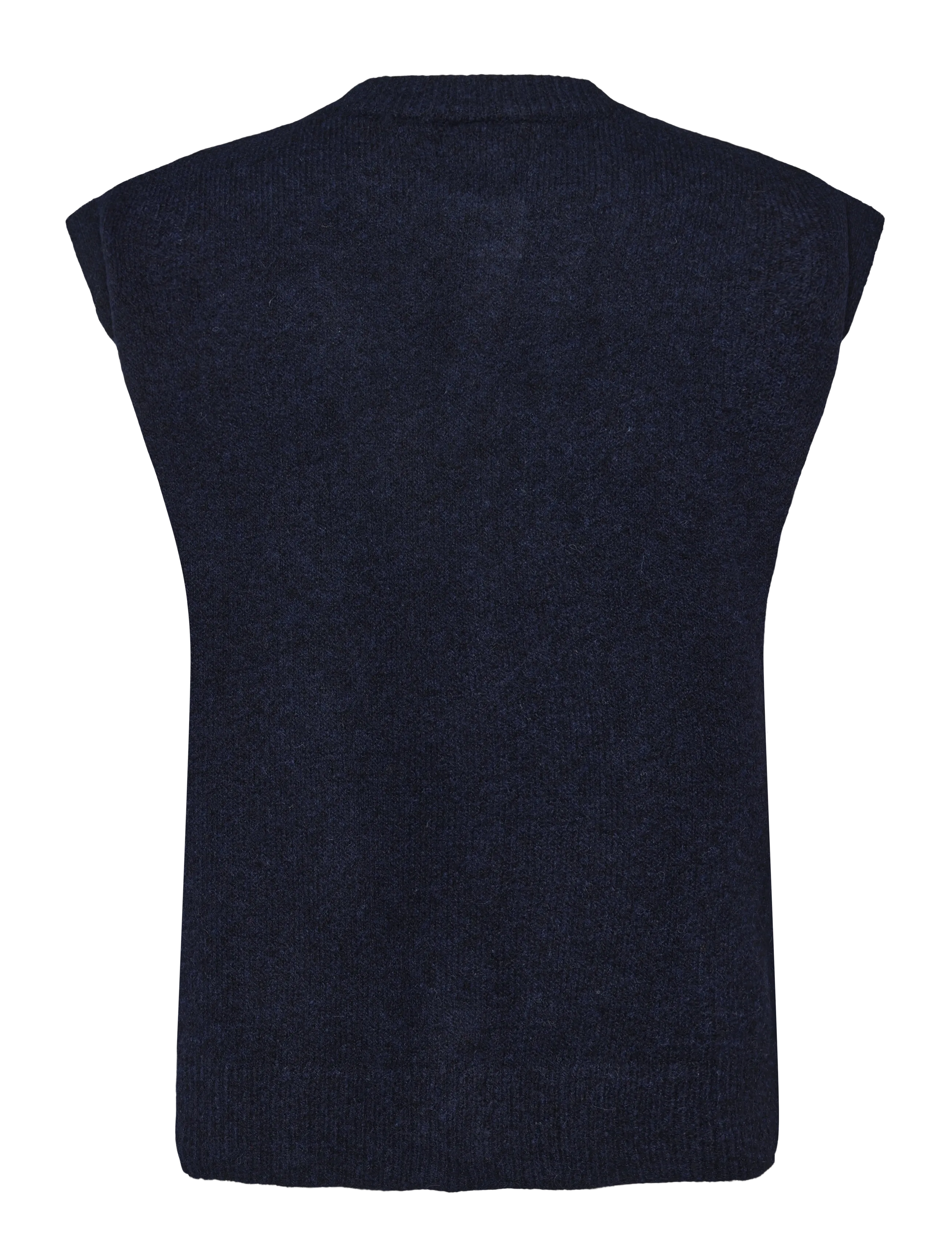 FREE/QUENT - FQALPA-VEST - kootud vestid - navy blazer melange - 2