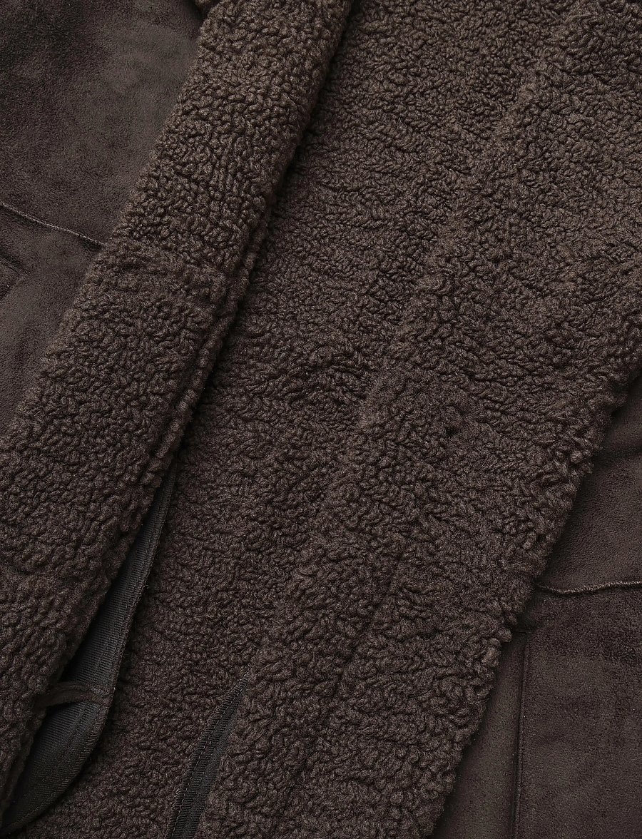 FREE/QUENT - FQLAMBY-JACKET - kunstkarusnahk - mole - 4