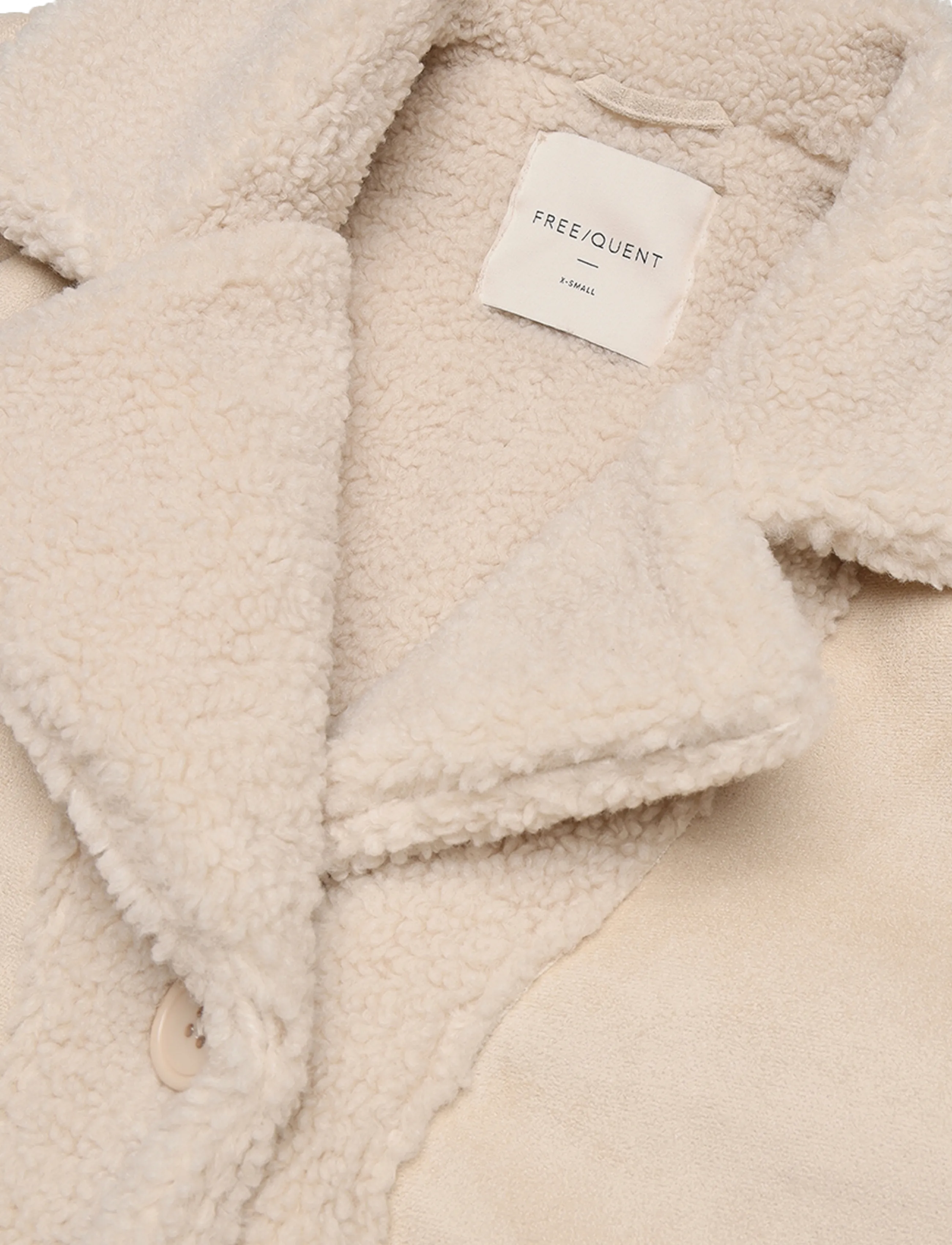 FREE/QUENT - FQLAMBY-JACKET - kunstpelz - moonbeam - 2