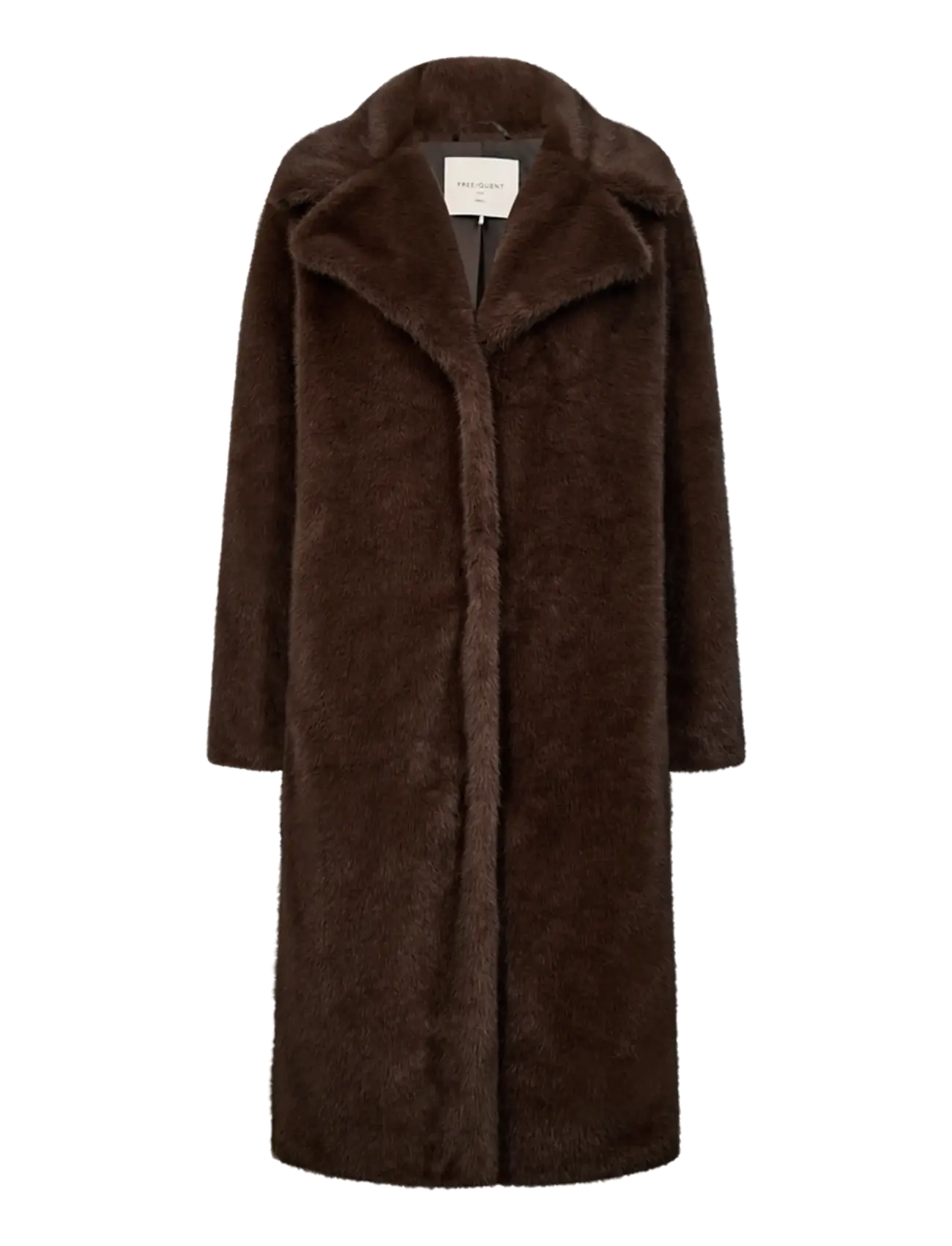 FREE/QUENT - FQMINKY-JACKET - kunstkarusnahk - coffee bean - 1