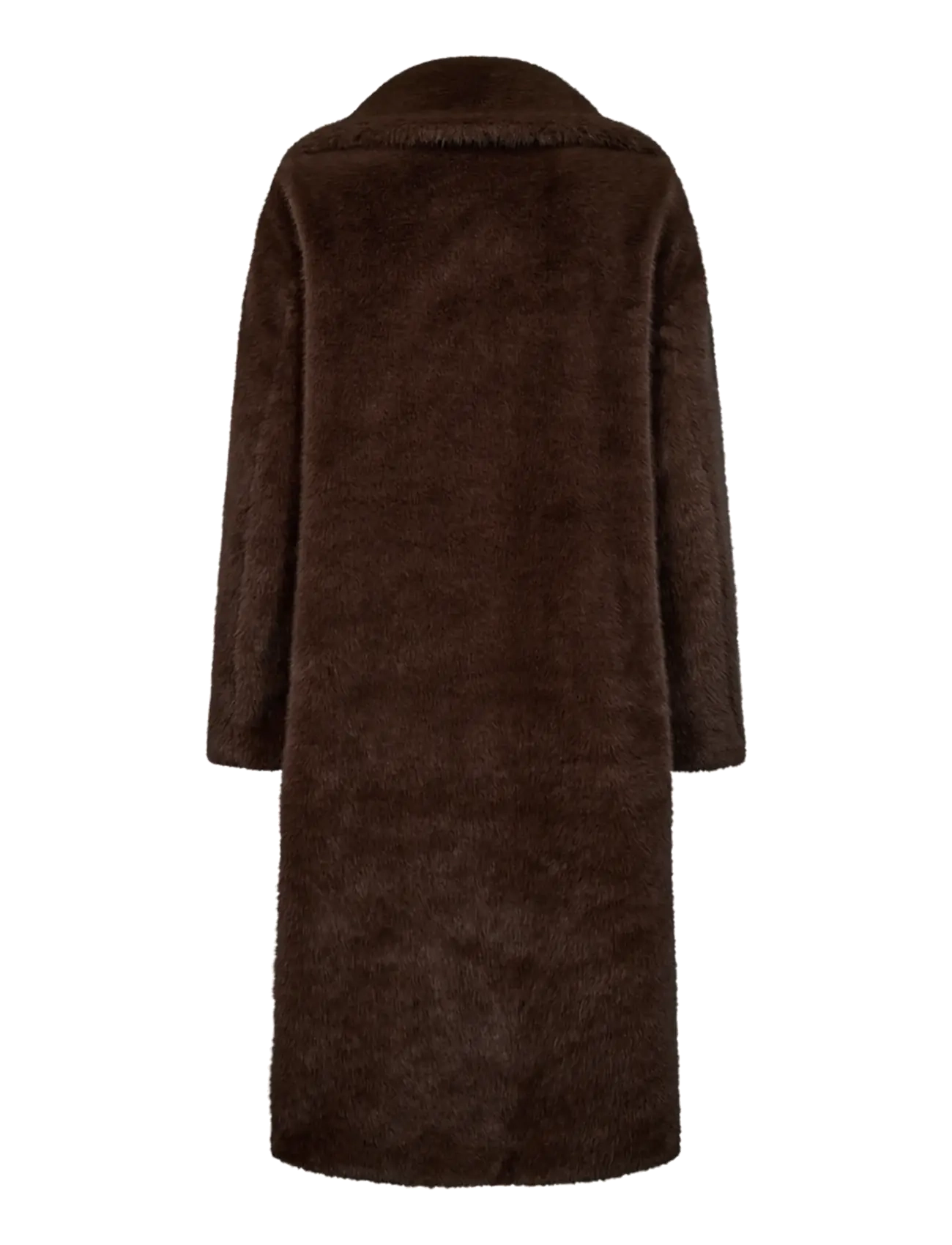 FREE/QUENT - FQMINKY-JACKET - kunstkarusnahk - coffee bean - 2